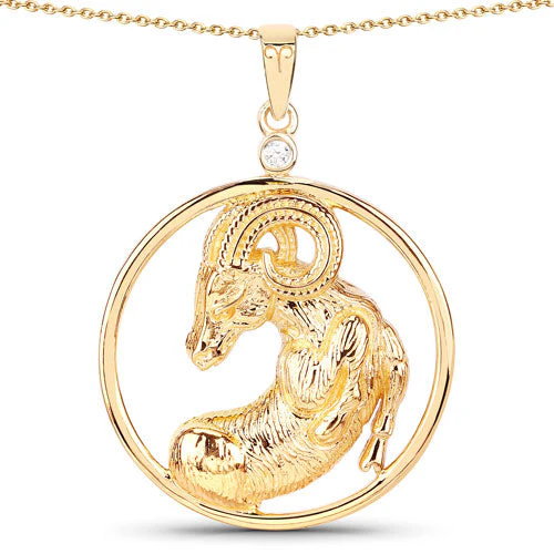 0.03 Carat Genuine White Diamond .925 Sterling Silver Pendant - Image 5