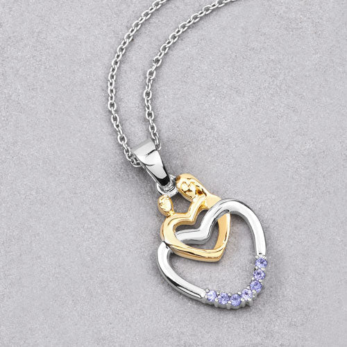 0.14 Carat Genuine Tanzanite .925 Sterling Silver Pendant - Image 8
