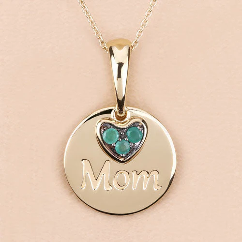 0.17 Carat Genuine Emerald .925 Sterling Silver Pendant - Image 11