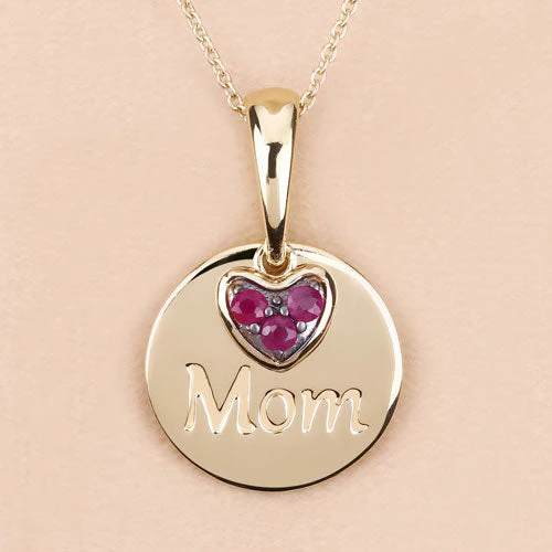 0.20 Carat Genuine Ruby .925 Sterling Silver Pendant - Image 11