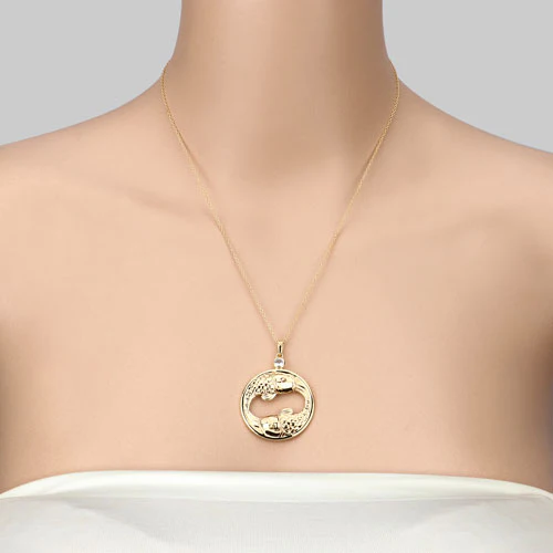 0.22 Carat Genuine Aquamarine .925 Sterling Silver Pendant - Image 14