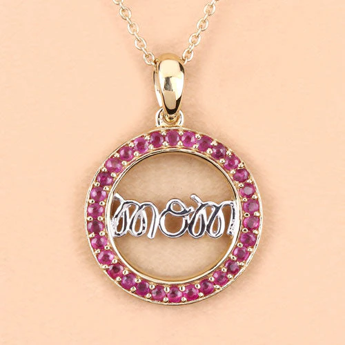 0.64 Carat Genuine Ruby .925 Sterling Silver Pendant - Image 11