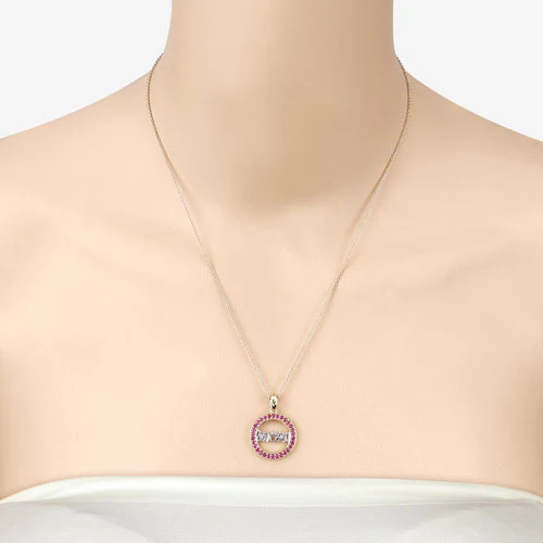 0.64 Carat Genuine Ruby .925 Sterling Silver Pendant - Image 12