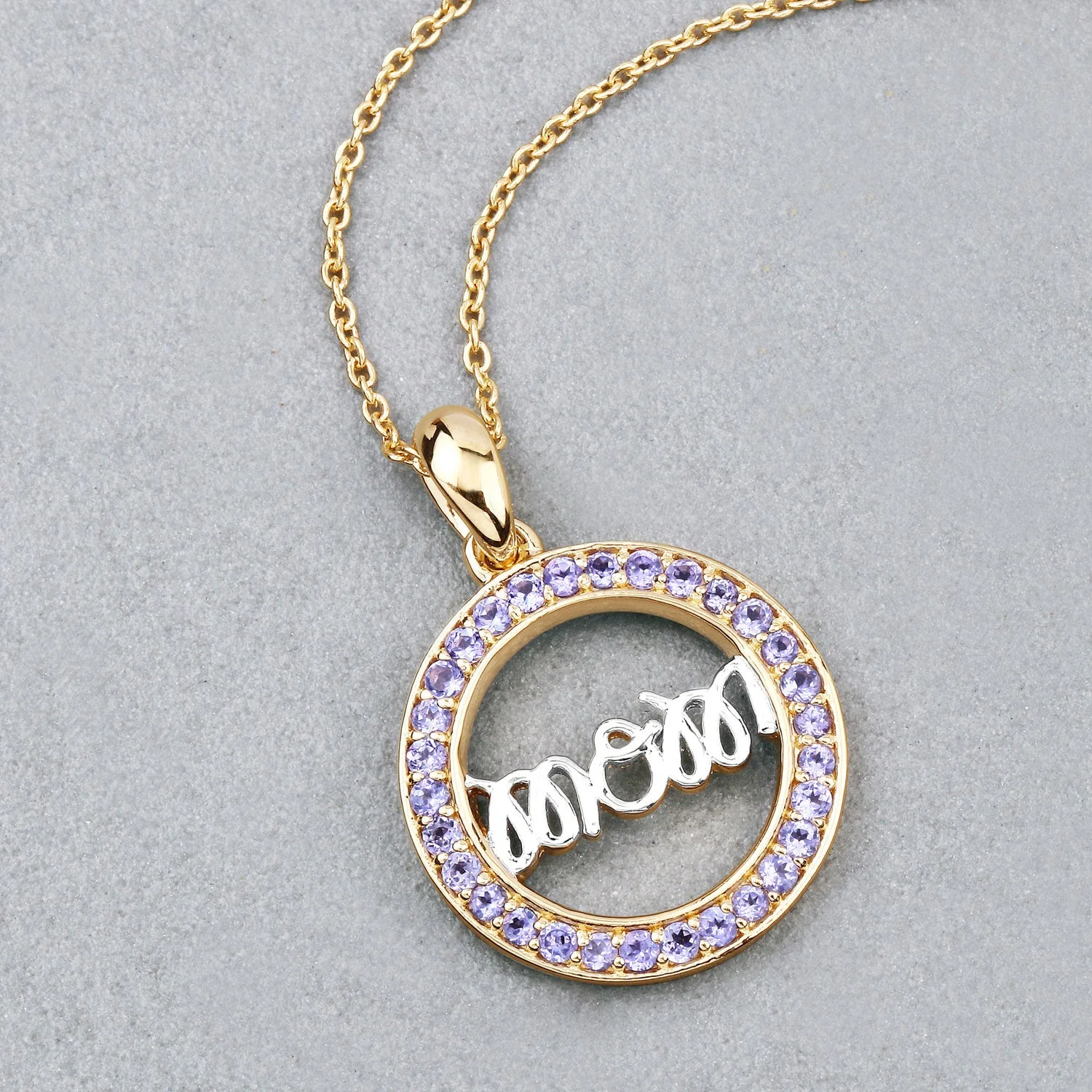 0.64 Carat Genuine Tanzanite .925 Sterling Silver Pendant - Image 4