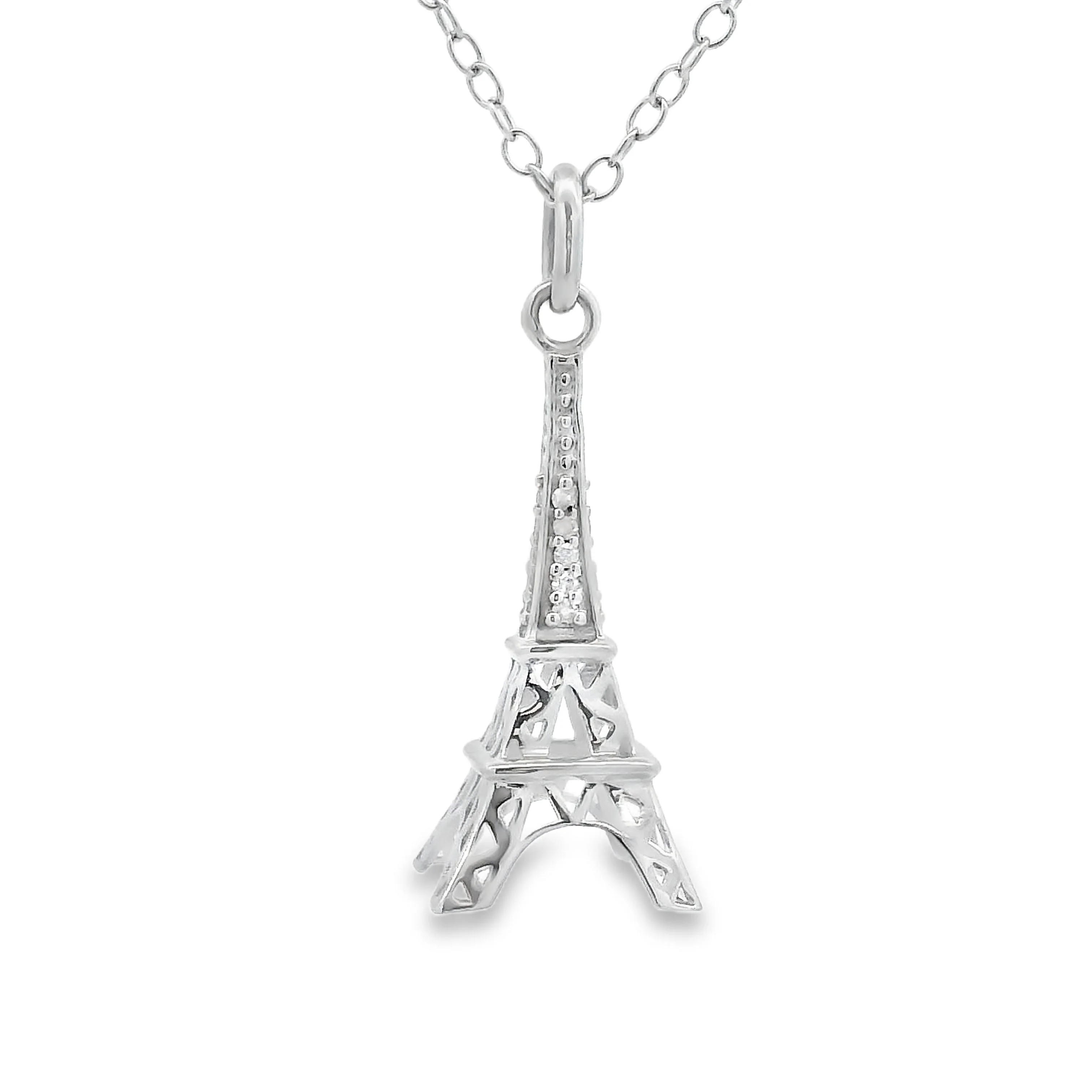 .06ct Diamond Fashion Pendants Sterling Silver