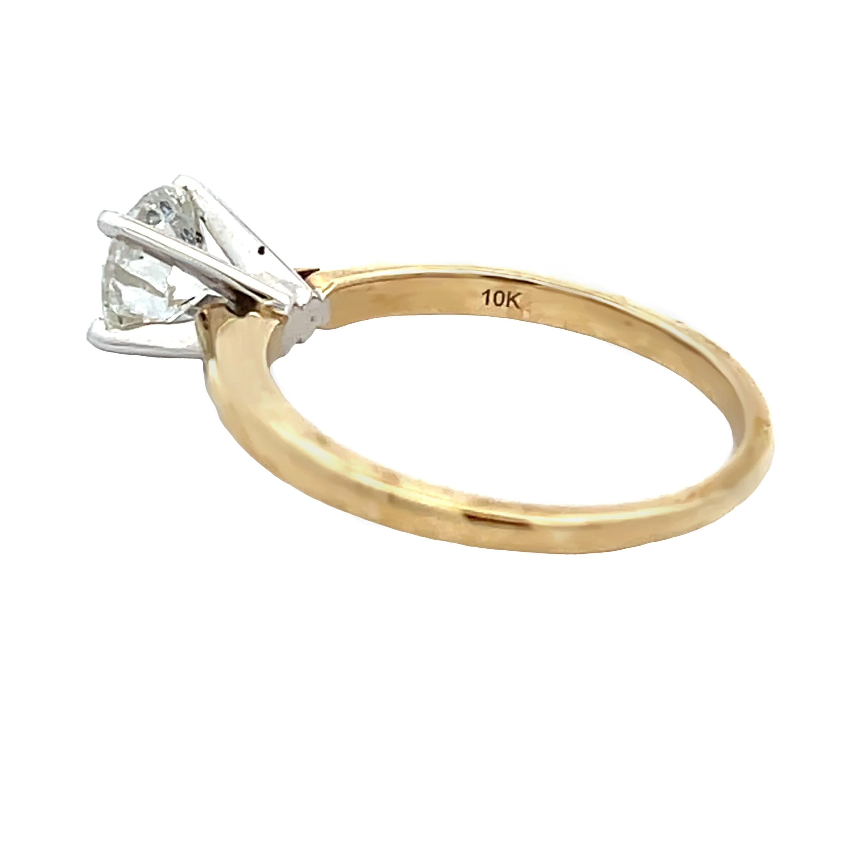 1.00ct Diamond 10KT Yellow Gold - Image 2