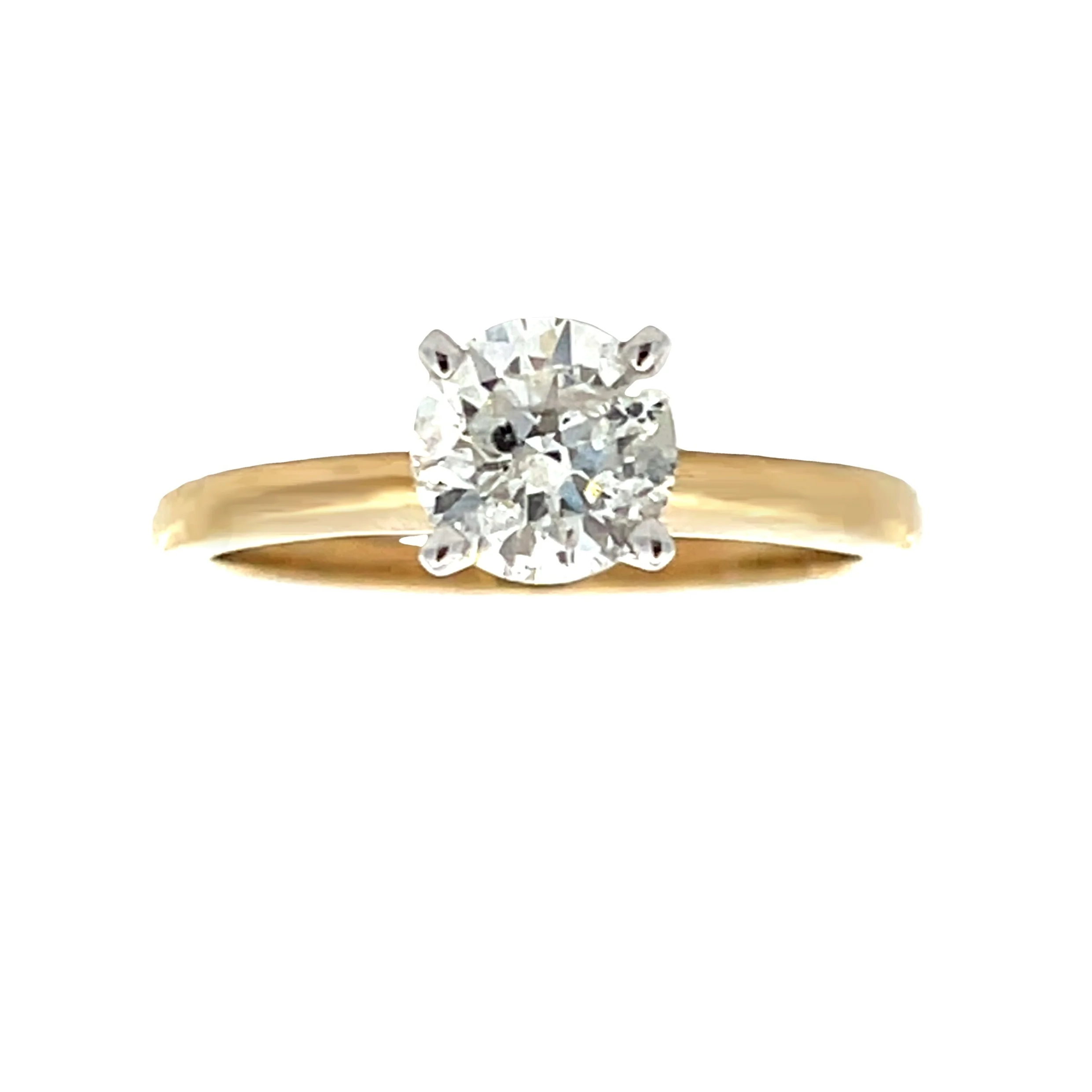1.00ct Diamond 10KT Yellow Gold - Image 3
