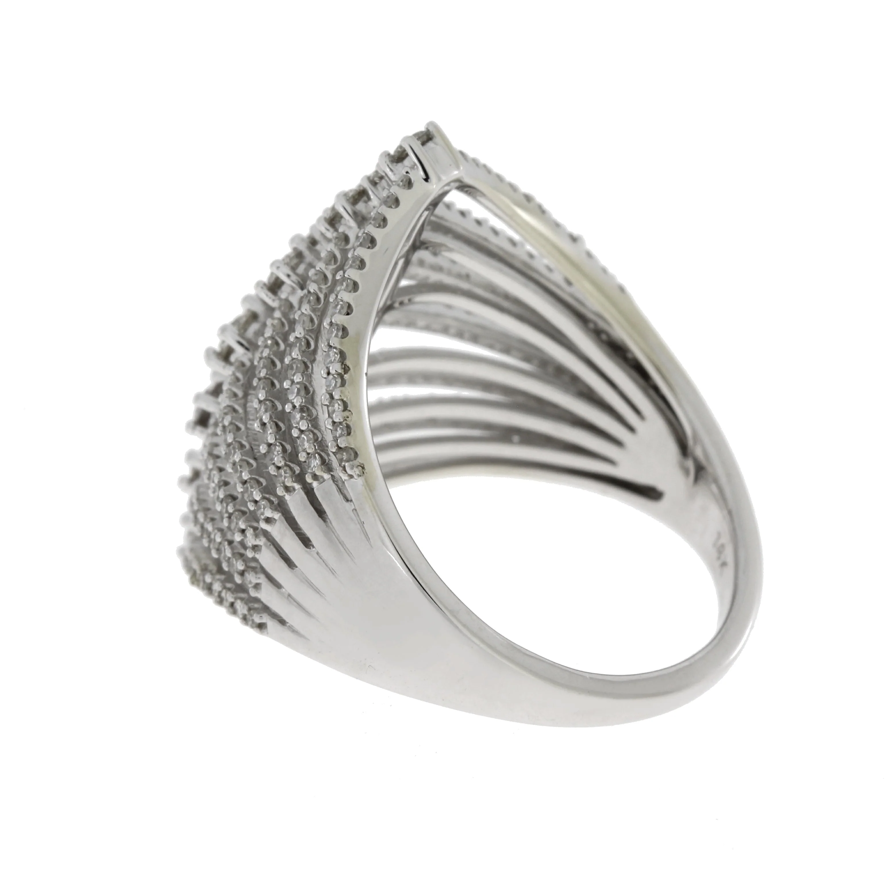 1.00ct Diamond Ring 14KT White Gold - Image 5