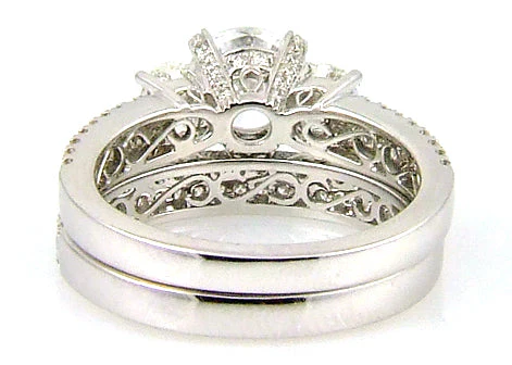 1.05ct Engagement Ring Set 18KT White Gold - Image 7