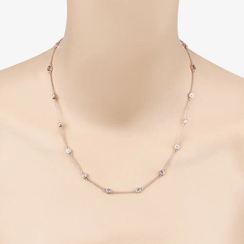 1.62 Carat Genuine Morganite .925 Sterling Silver Necklace - Image 8