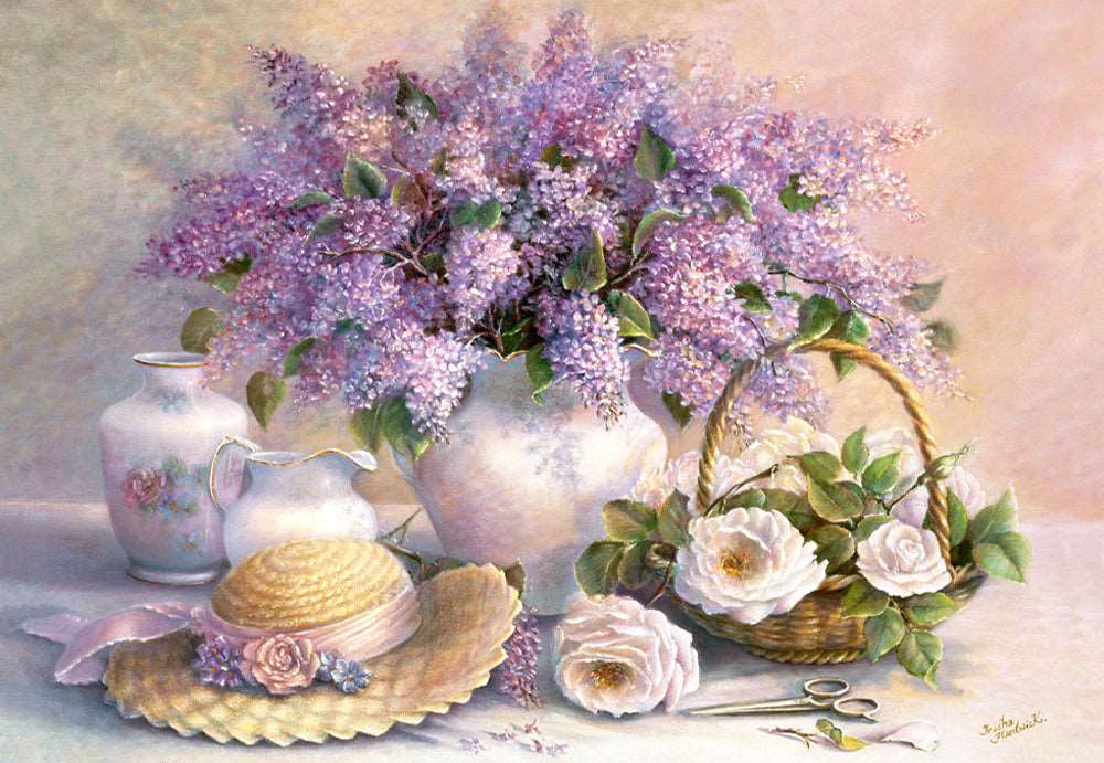 1000 Piece Jigsaw Puzzle, Flower Day by Trisha Hardwick, Plant and Flower puzzle, Still Nature ART, Adult puzzle, Castorland C-102006-2 - Image 2