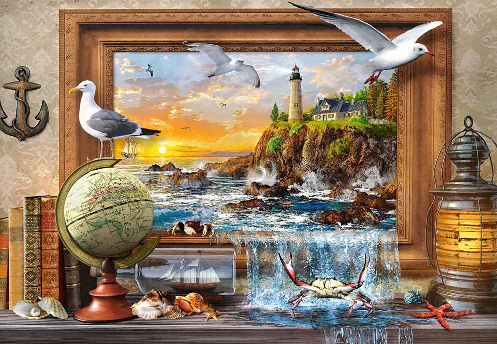 1000 Piece Jigsaw Puzzle, Marine to Life, Adult Puzzle, Castorland C-104581-2 - Image 2