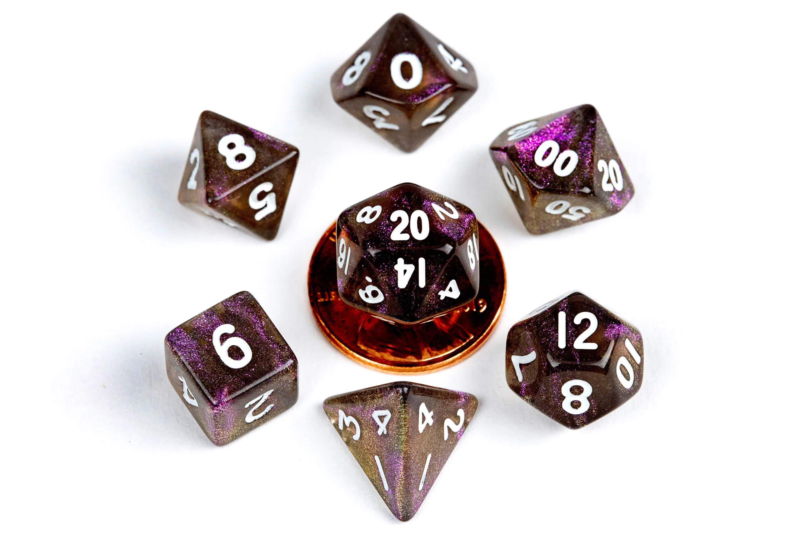 10mm Mini Polyhedral Dice Set - Image 2