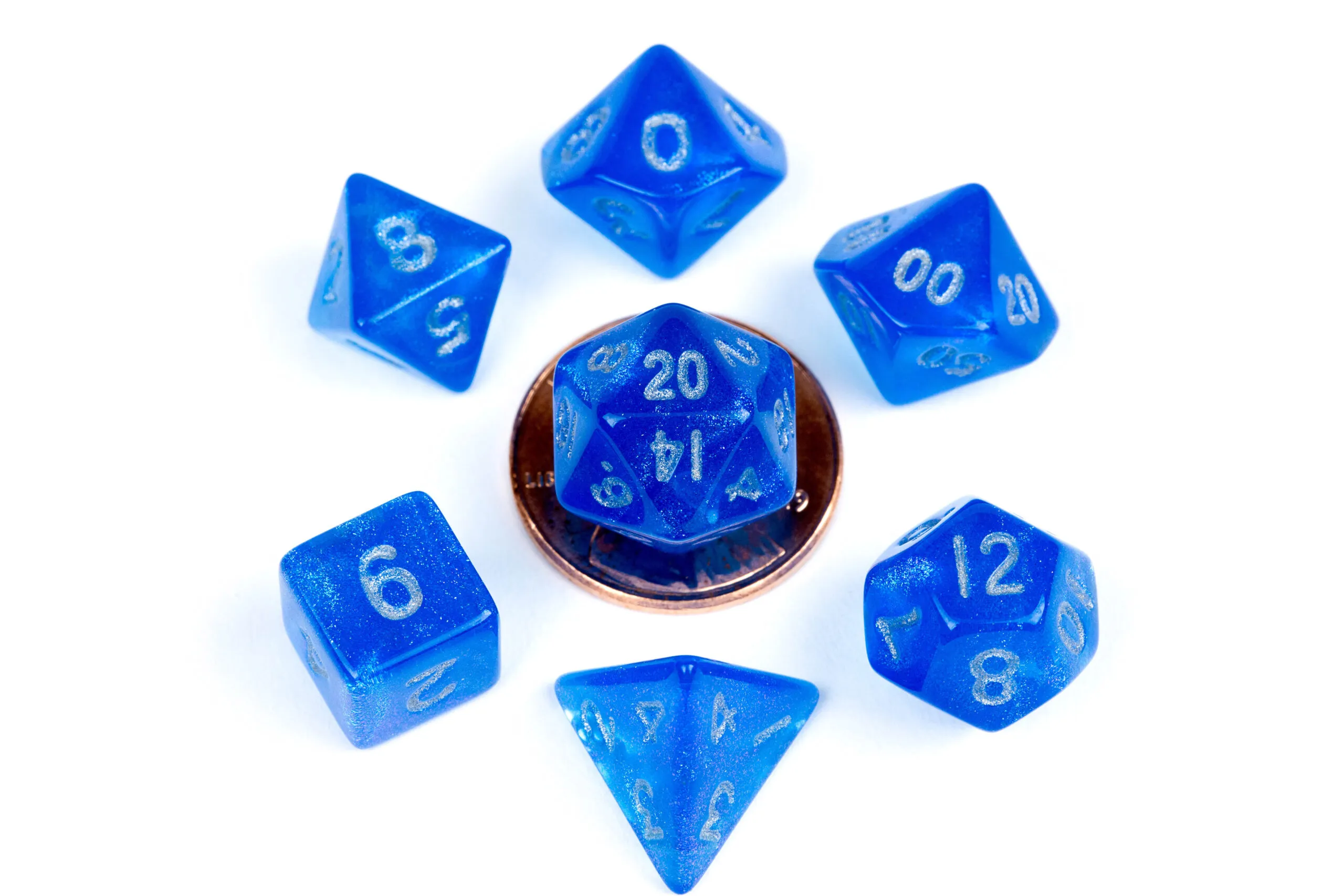 10mm Mini Polyhedral Dice Set - Image 6
