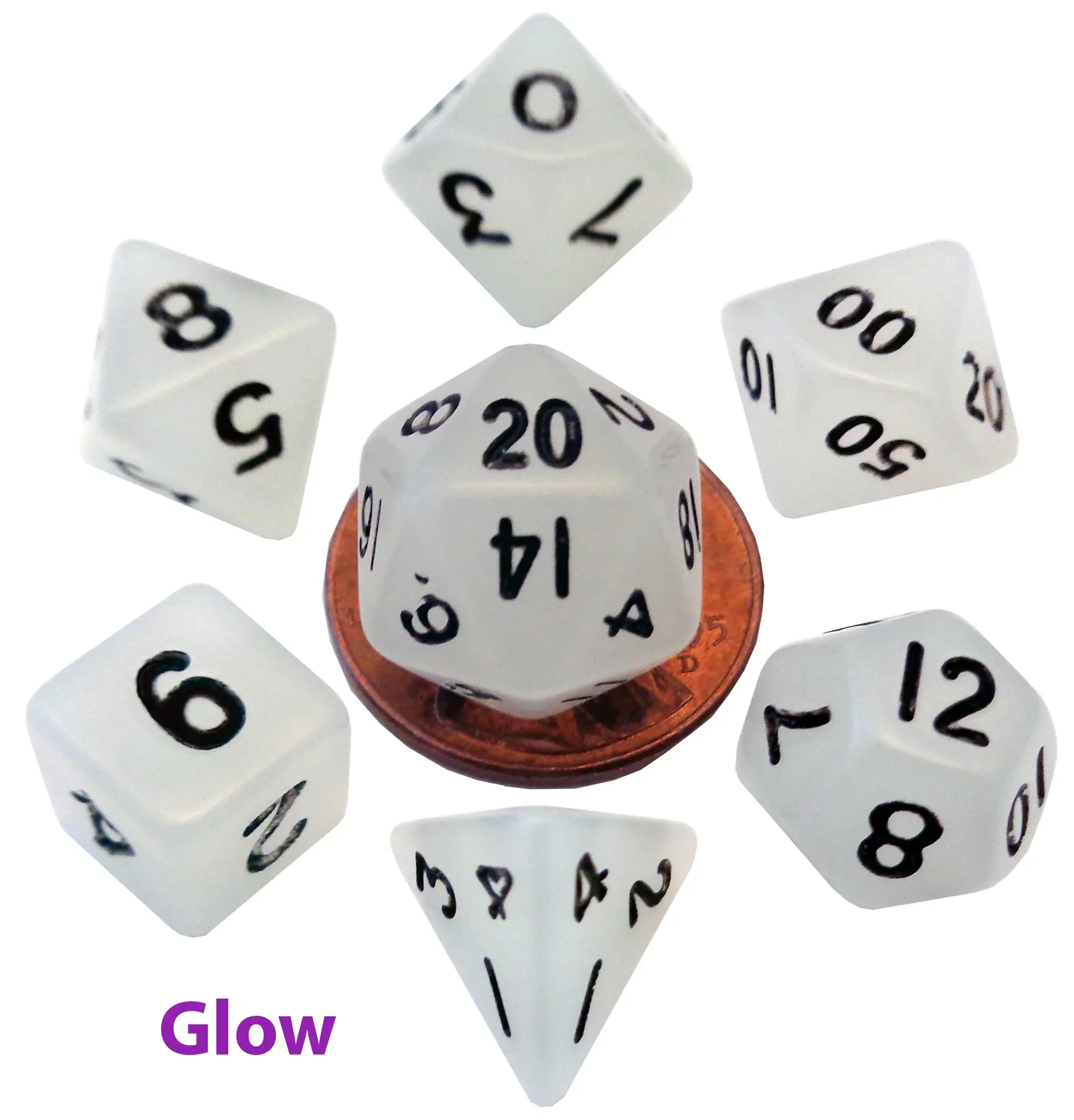 10mm Mini Polyhedral Dice Set - Image 8