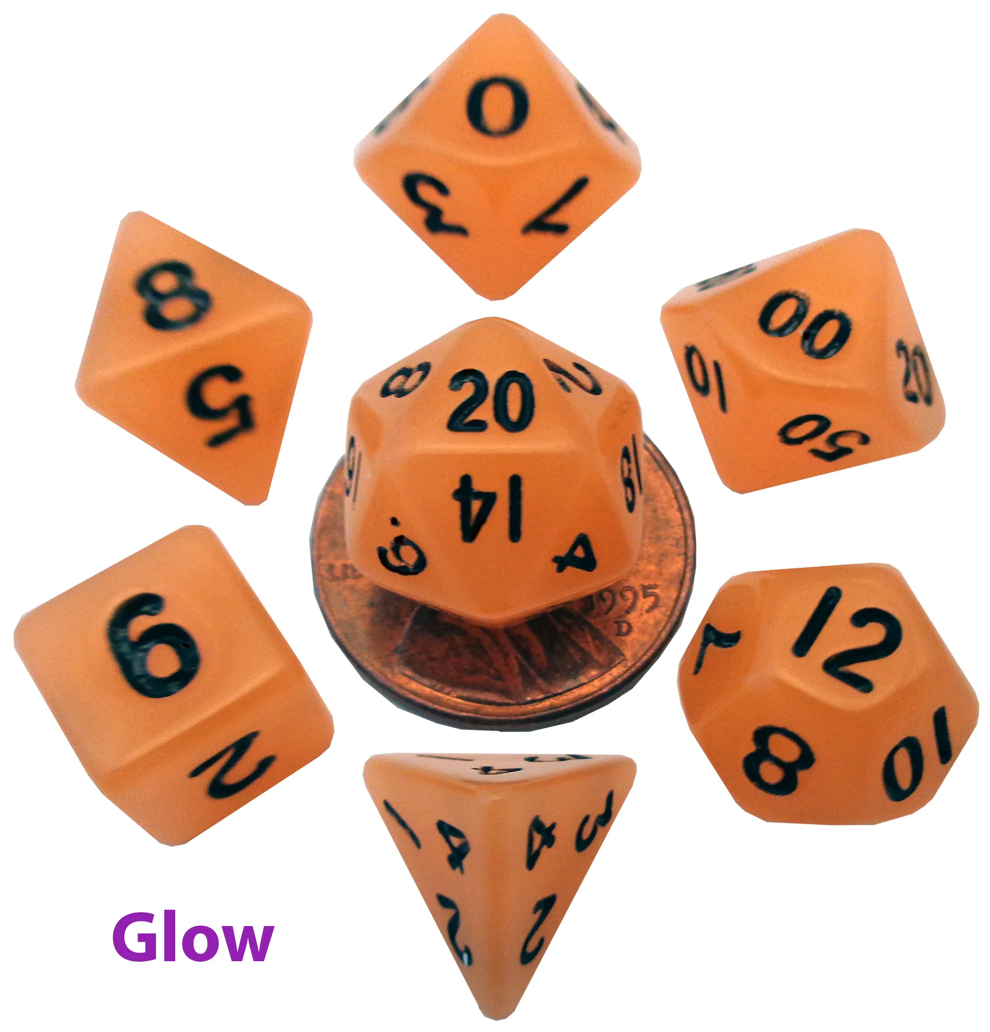 10mm Mini Polyhedral Dice Set - Image 9