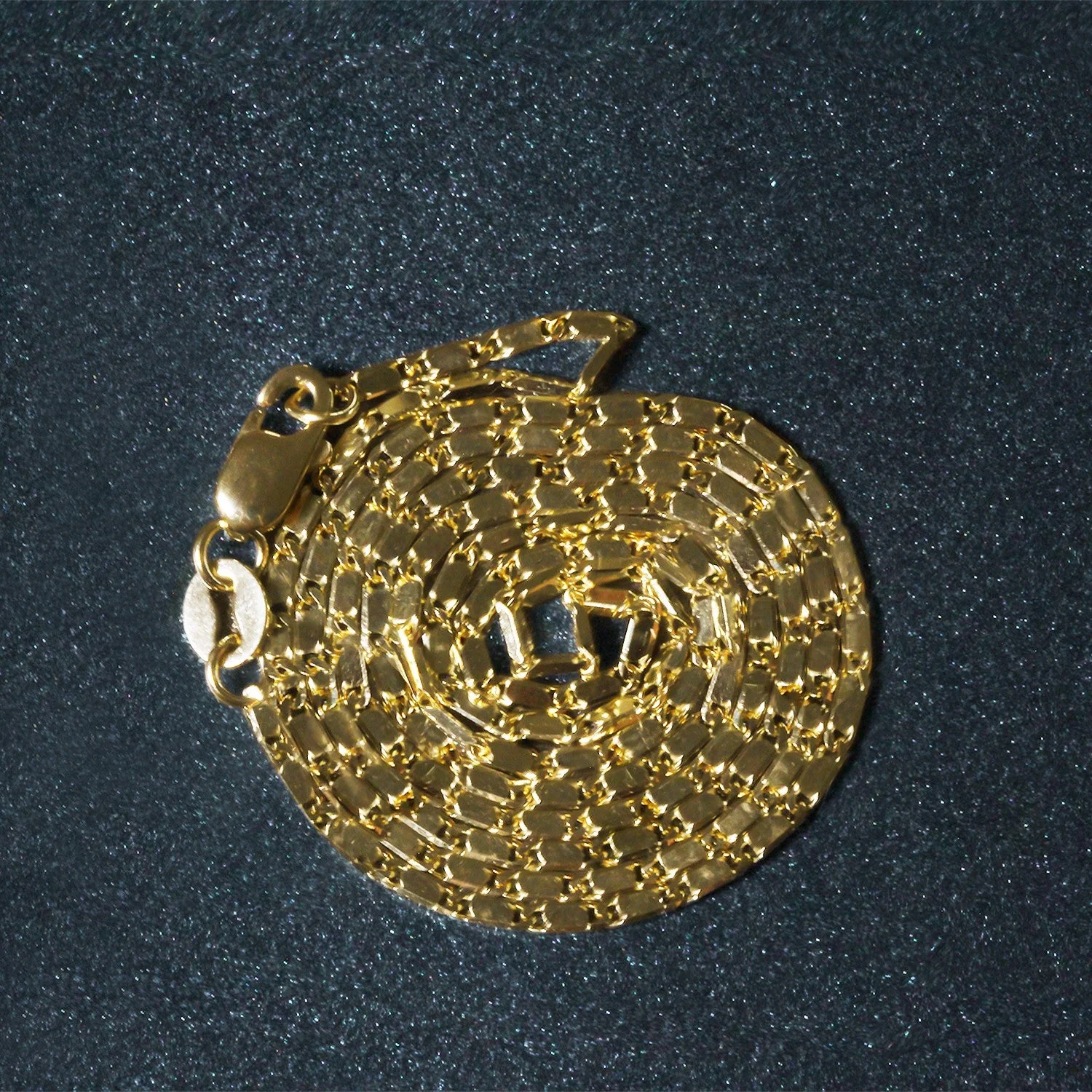 14k Yellow Gold Lumina Pendant Chain 1.0mm - Image 13