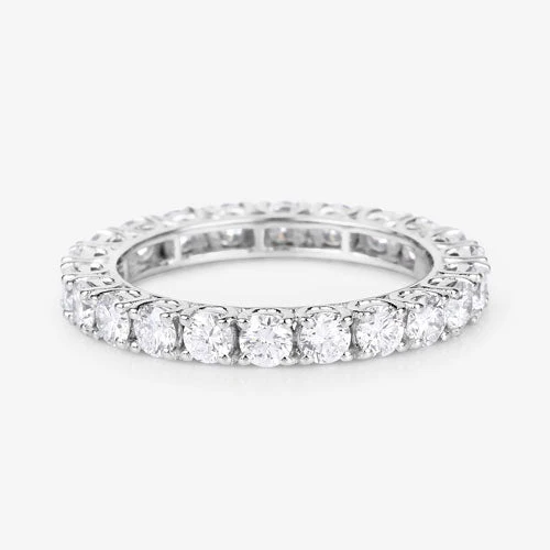 2.00 Carat Lab Grown Diamond 14K White Gold Ring - Image 4