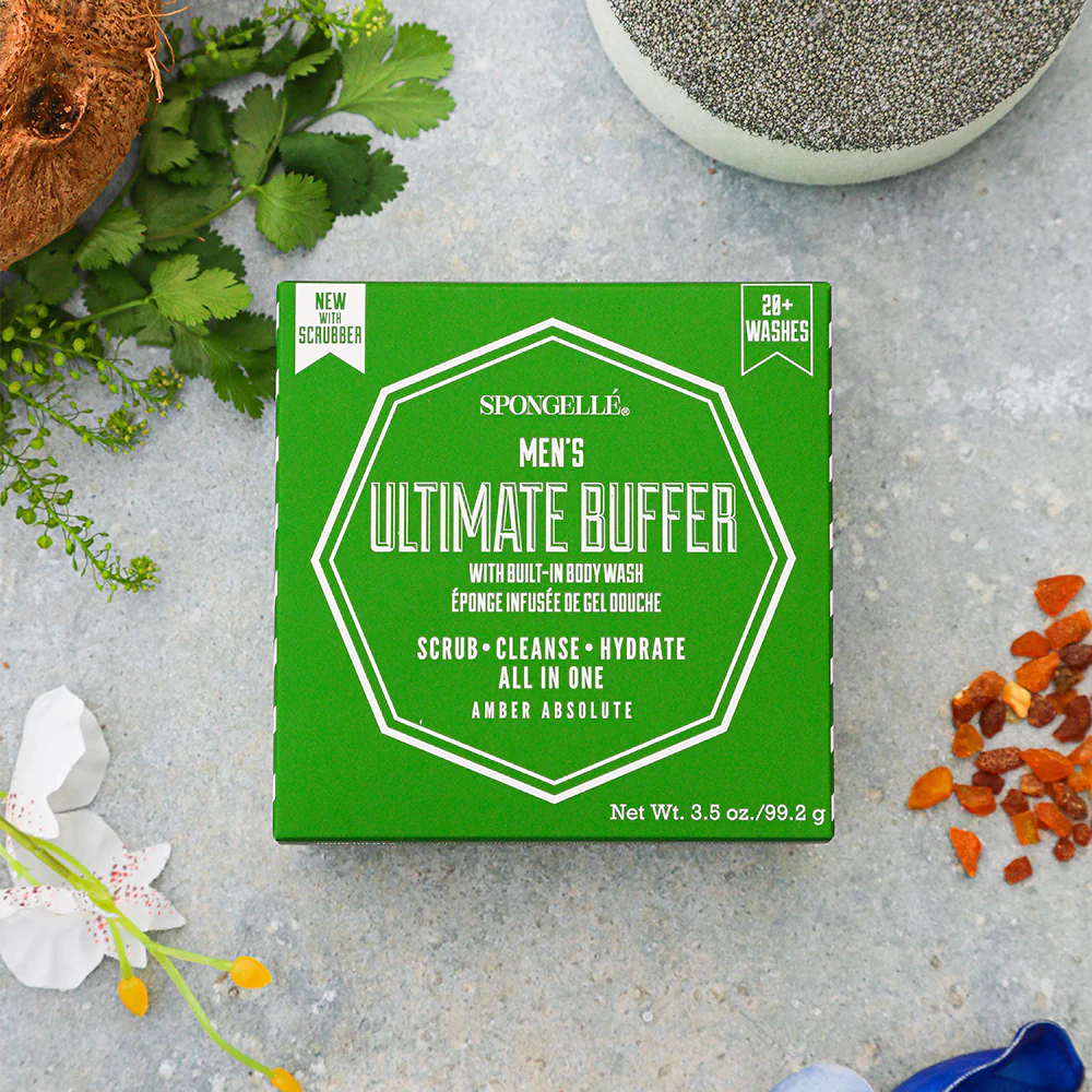 20+ Men's Ultimate Buffer | Black Scrubber - Image 2