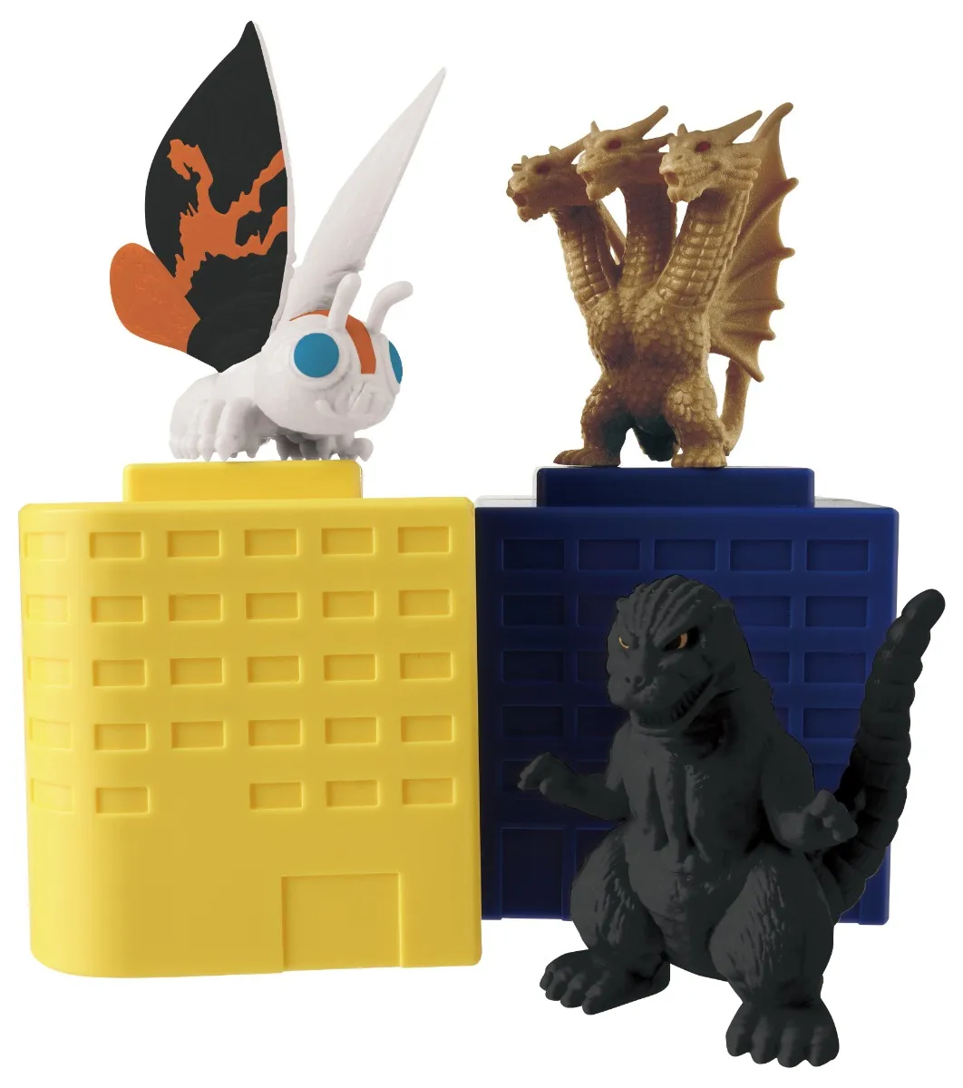 2in Scale Collectable Blind Box Figure (Wave 1) "Godzilla", Bandai Movie Monster Series - Image 2