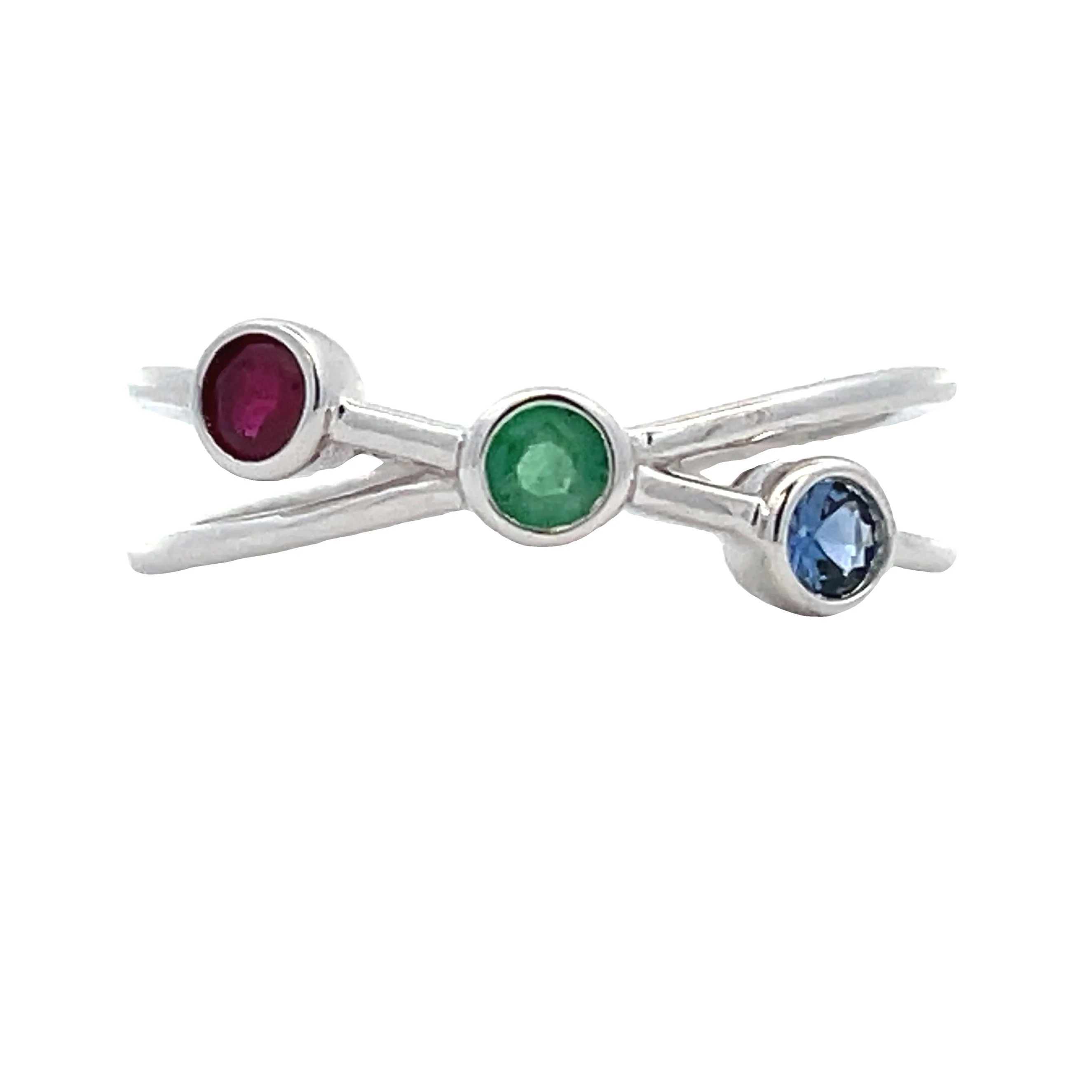 .31ct Sapphire Ruby Ring 14KT White Gold - Image 3