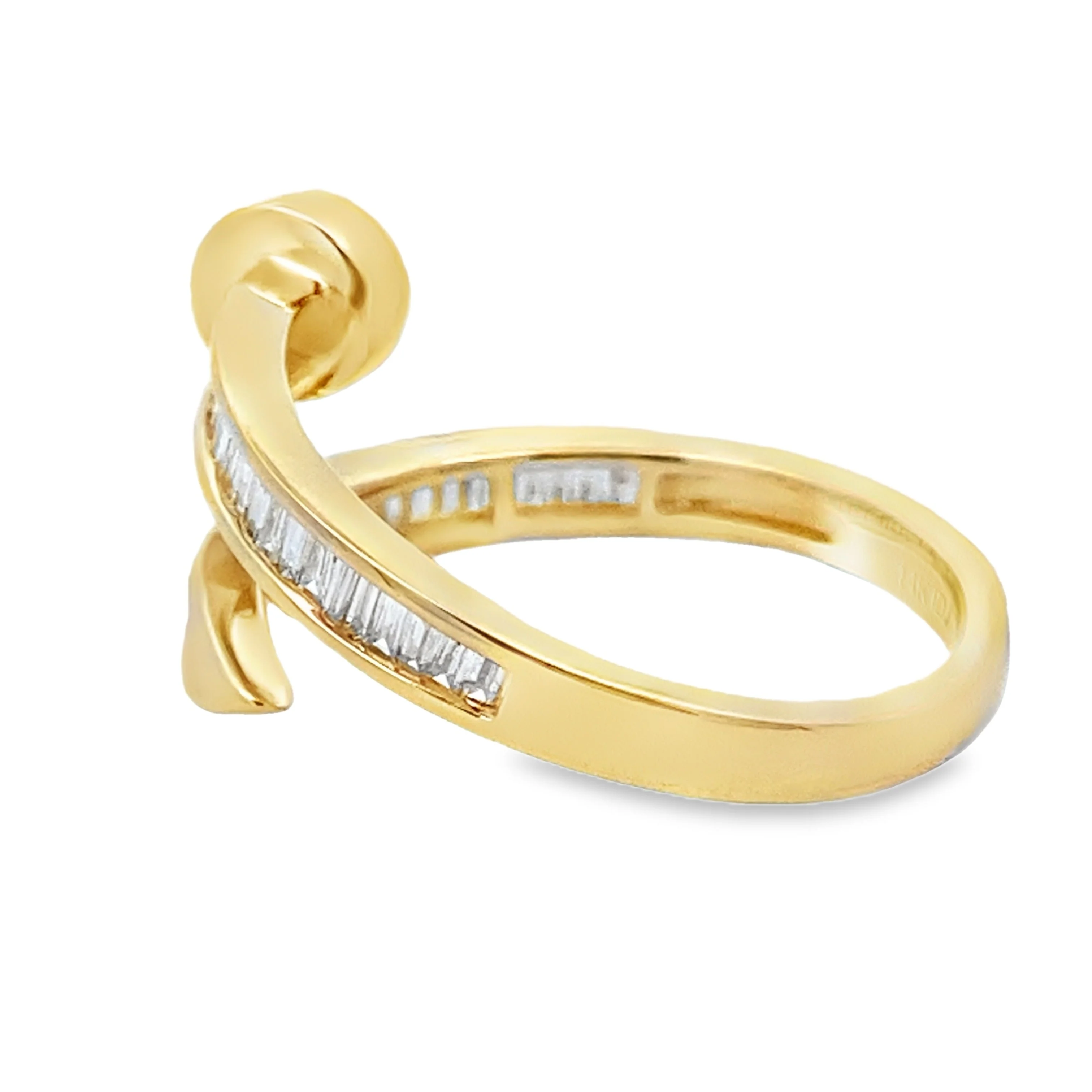 .35ct Diamond Ring 14KT Yellow Gold - Image 2