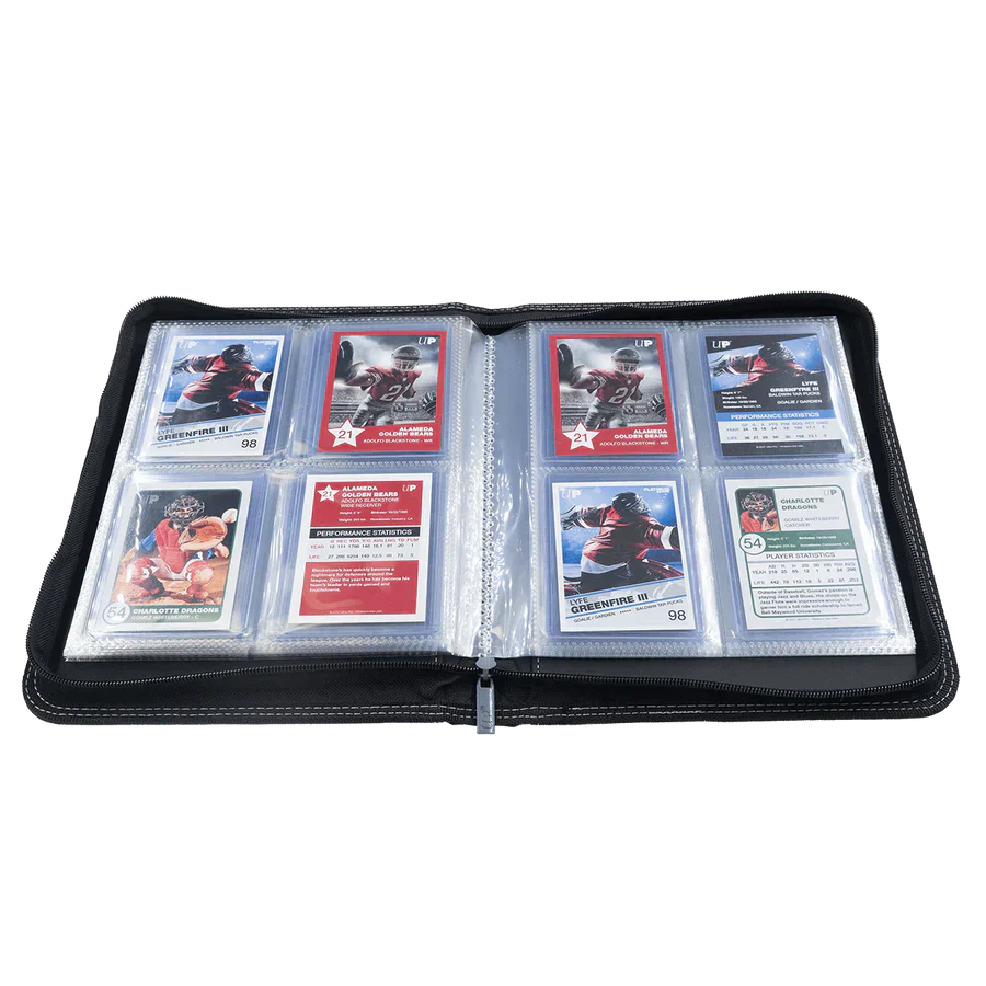 4-Pocket Toploader Zippered Premium PRO-Binder - Image 2