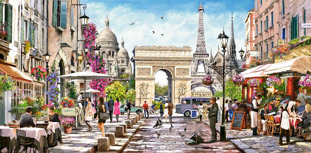 4000 Piece Jigsaw Puzzle, Essence of Paris, France, Eiffel Tower, Iconic Monuments, Adult Puzzles, Castorland C-400294-2 - Image 2