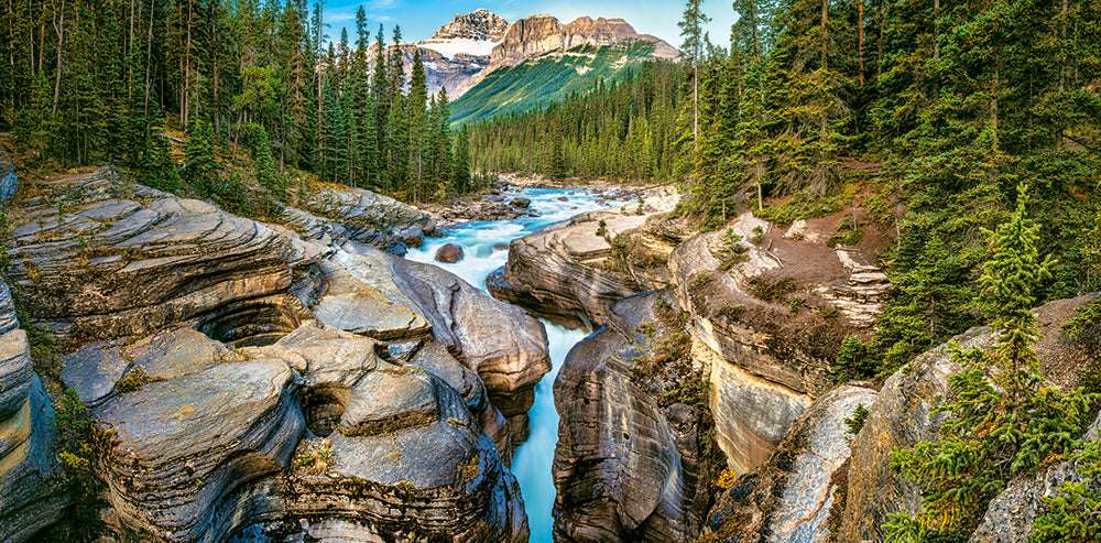 4000 Piece Jigsaw Puzzle, Mistaya Canyon, Banff National Park, Canada, Castorland C-400348-2 - Image 2