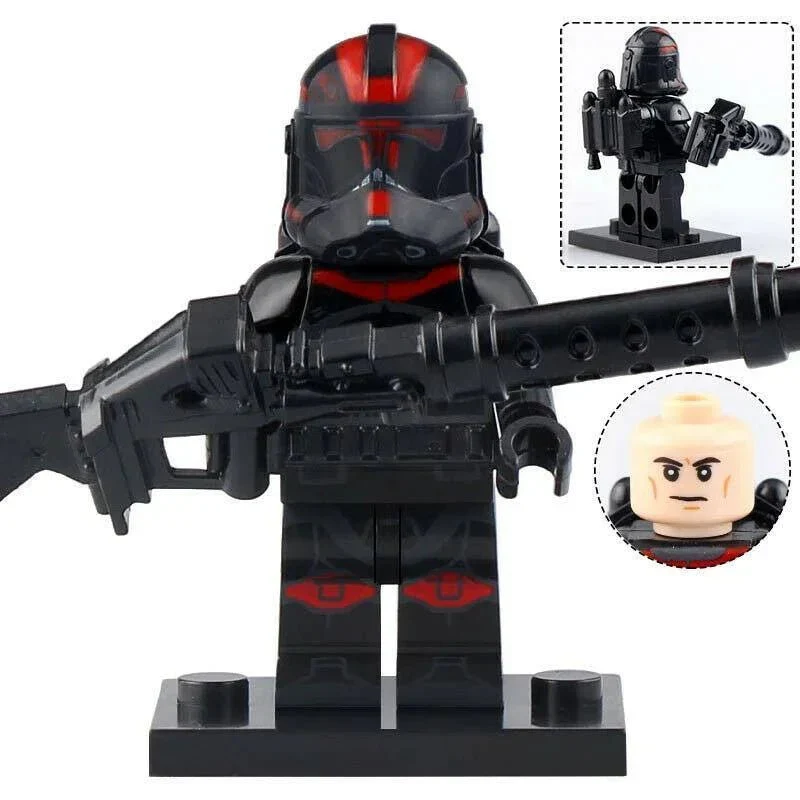 44th Special Ops Clone Trooper Lego Minifigures Custom Toys - Image 2