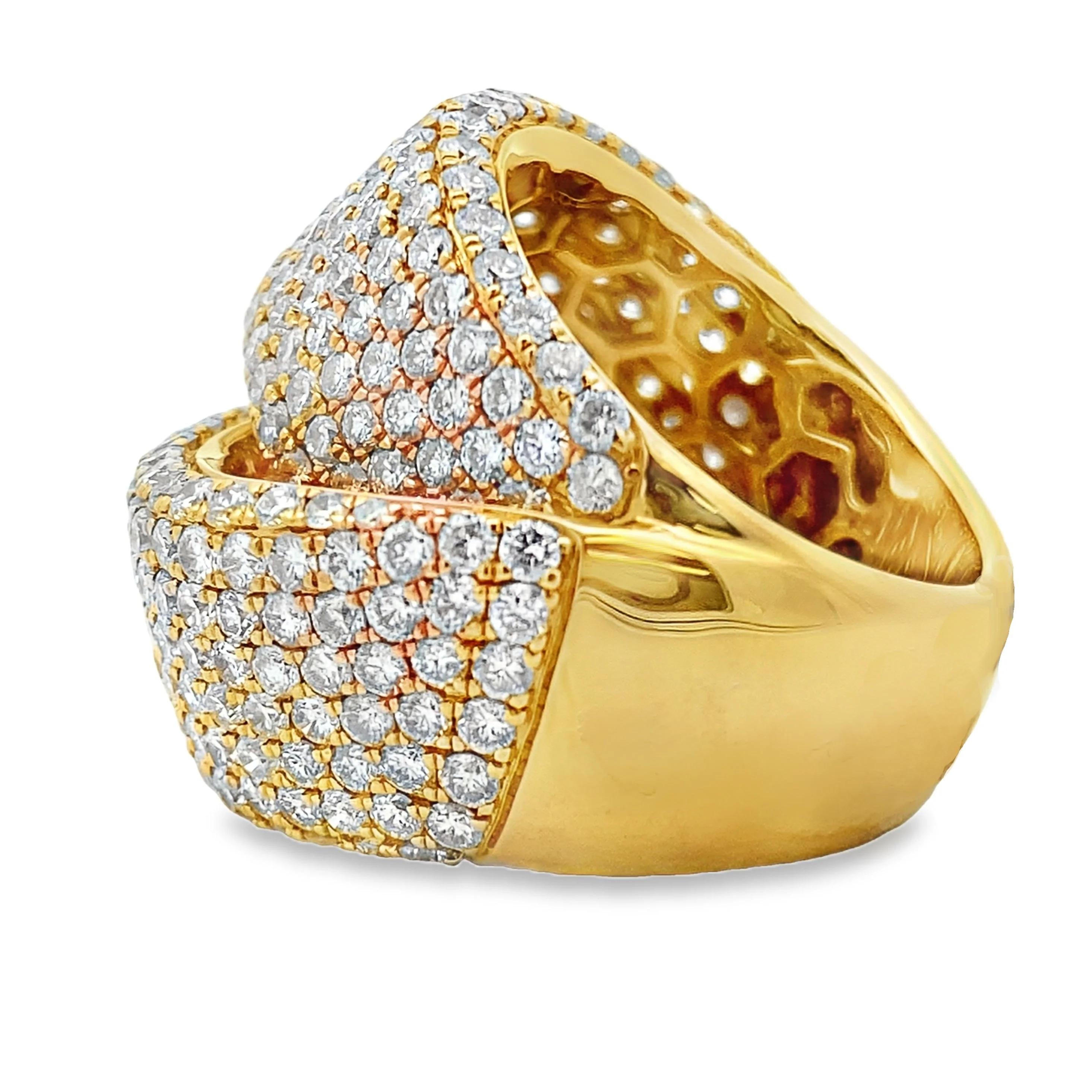 5.65ct Diamond Ring 18KT Yellow Gold - Image 2