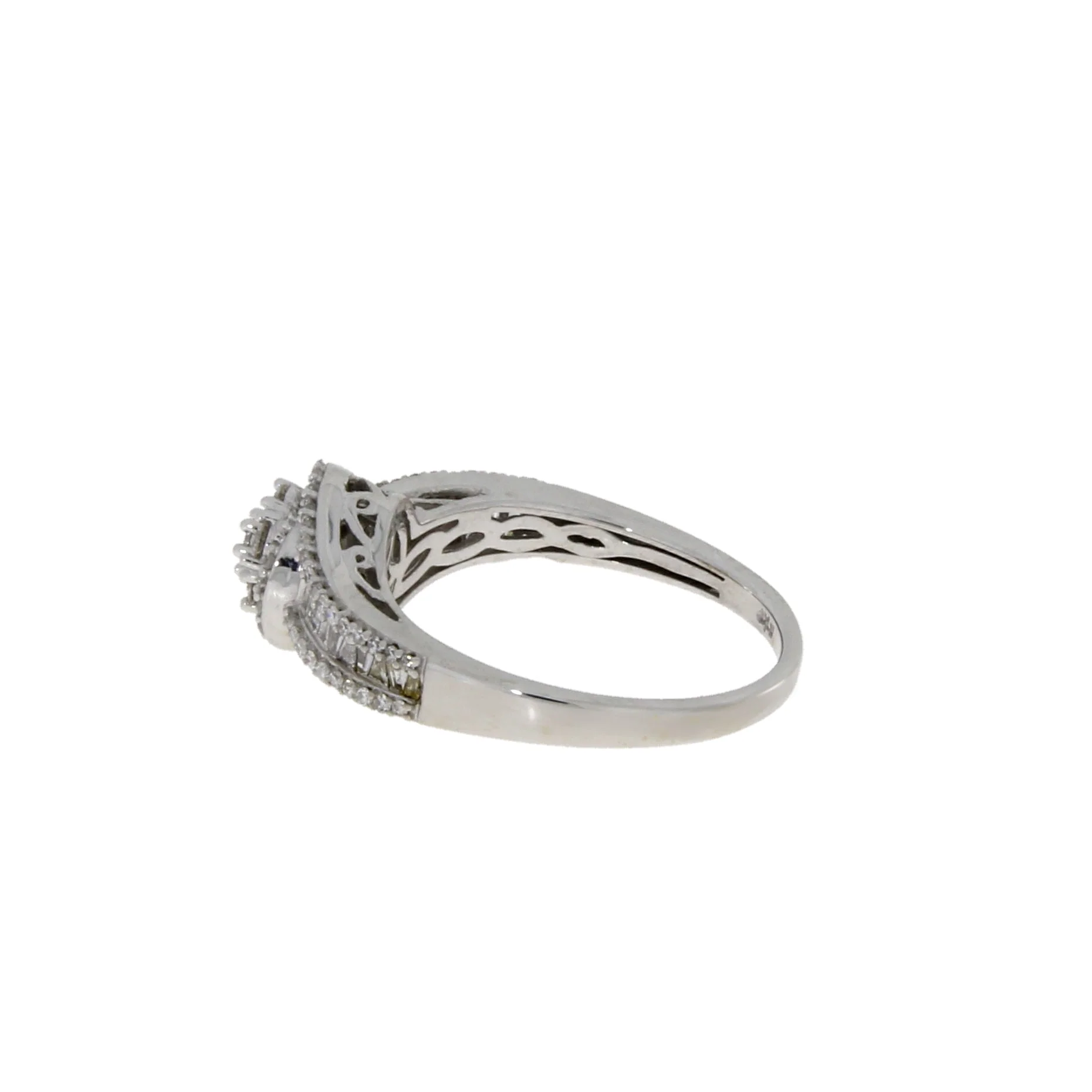 .50ct Diamond Eng Only 10KT White Gold - Image 5