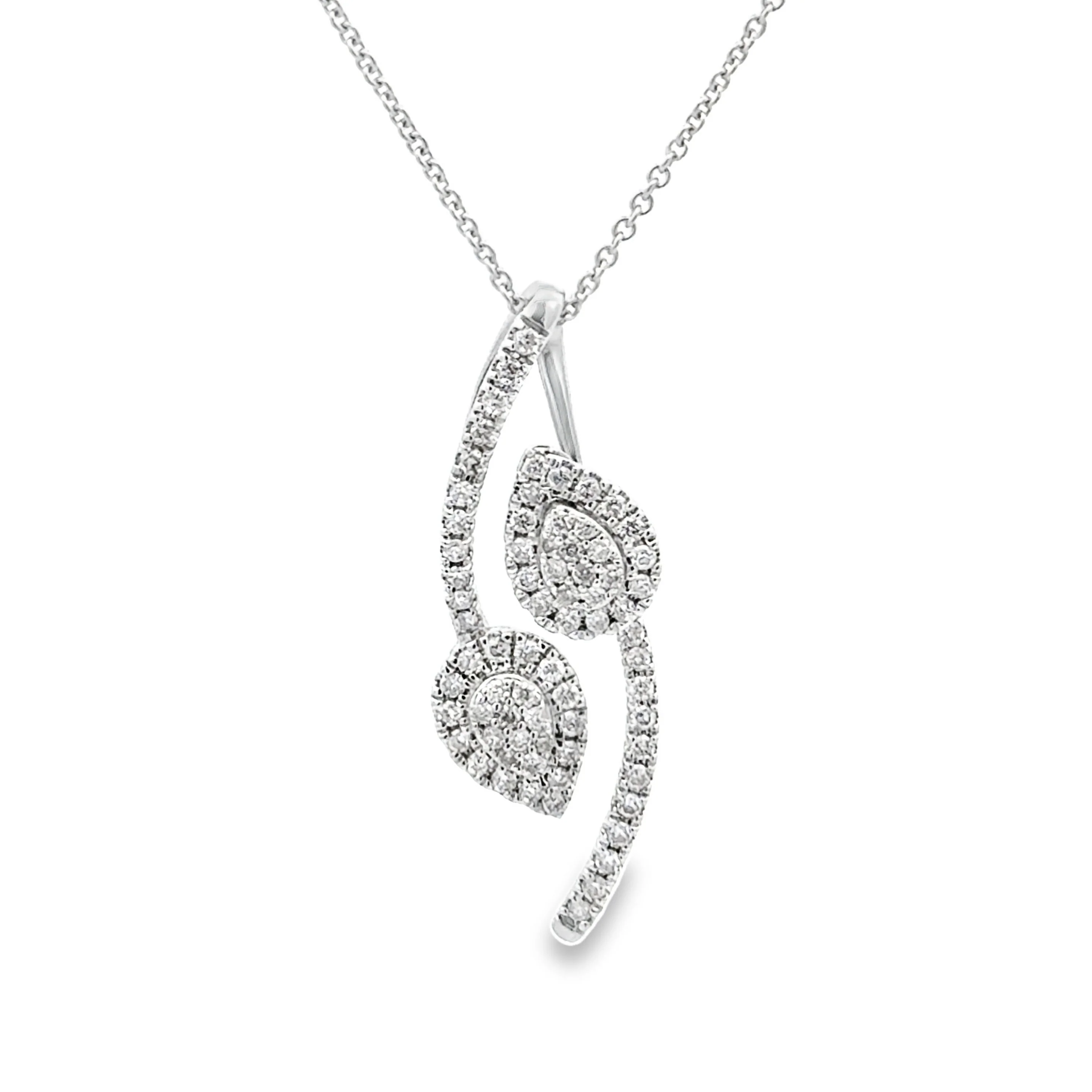 .50ct Diamond Fashion Pendants 10KT White Gold - Image 4