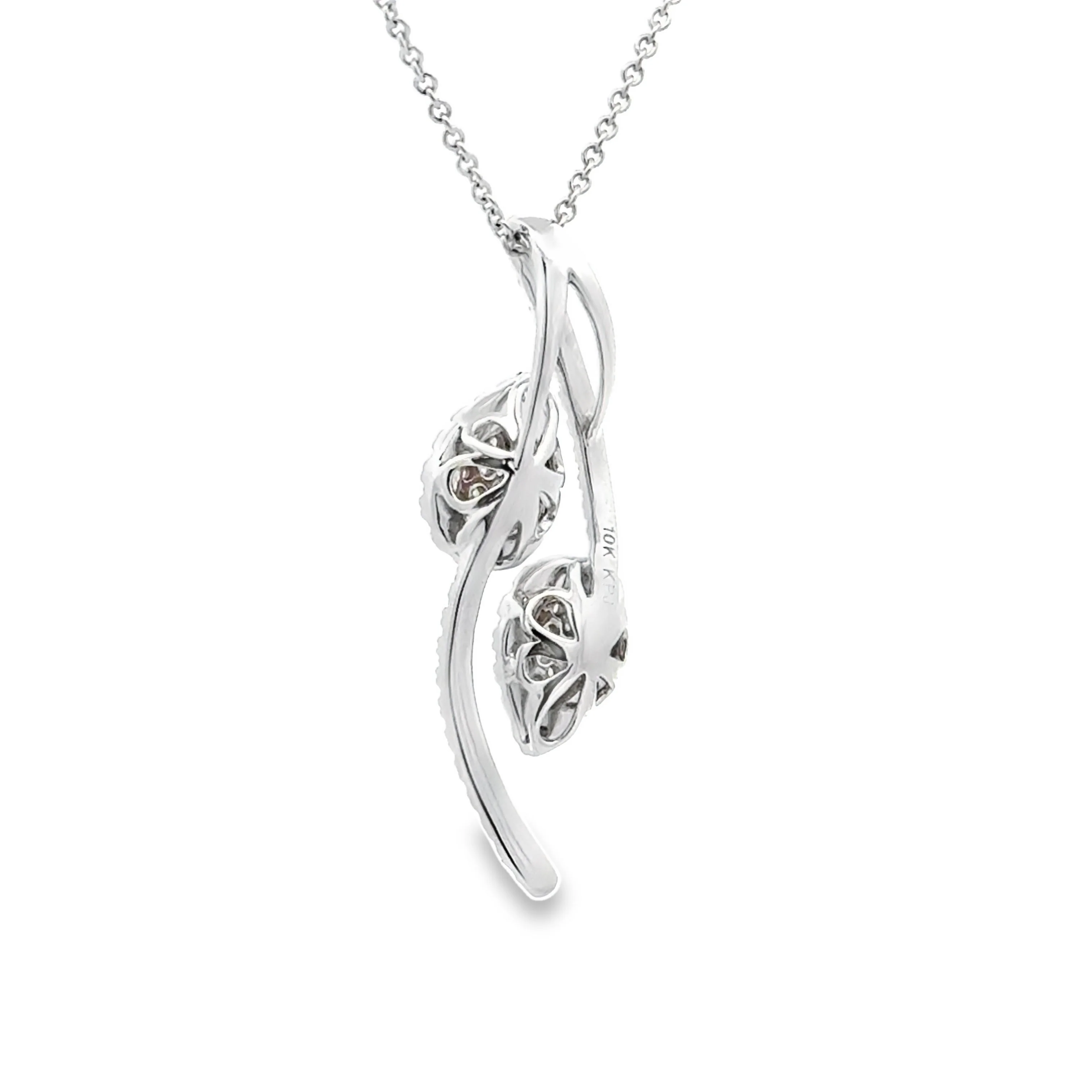 .50ct Diamond Fashion Pendants 10KT White Gold - Image 5