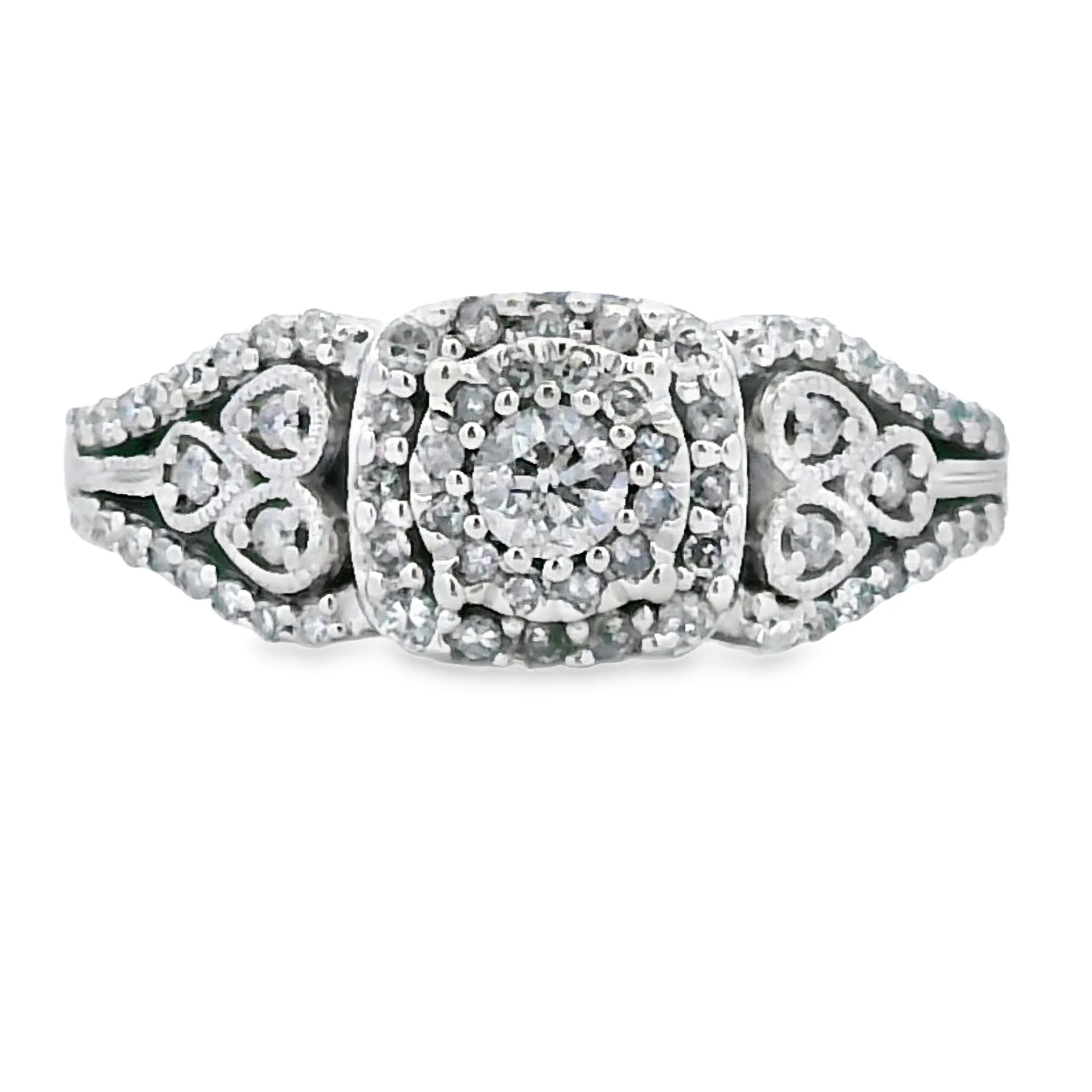 .50ct Diamond Ring 10KT White Gold