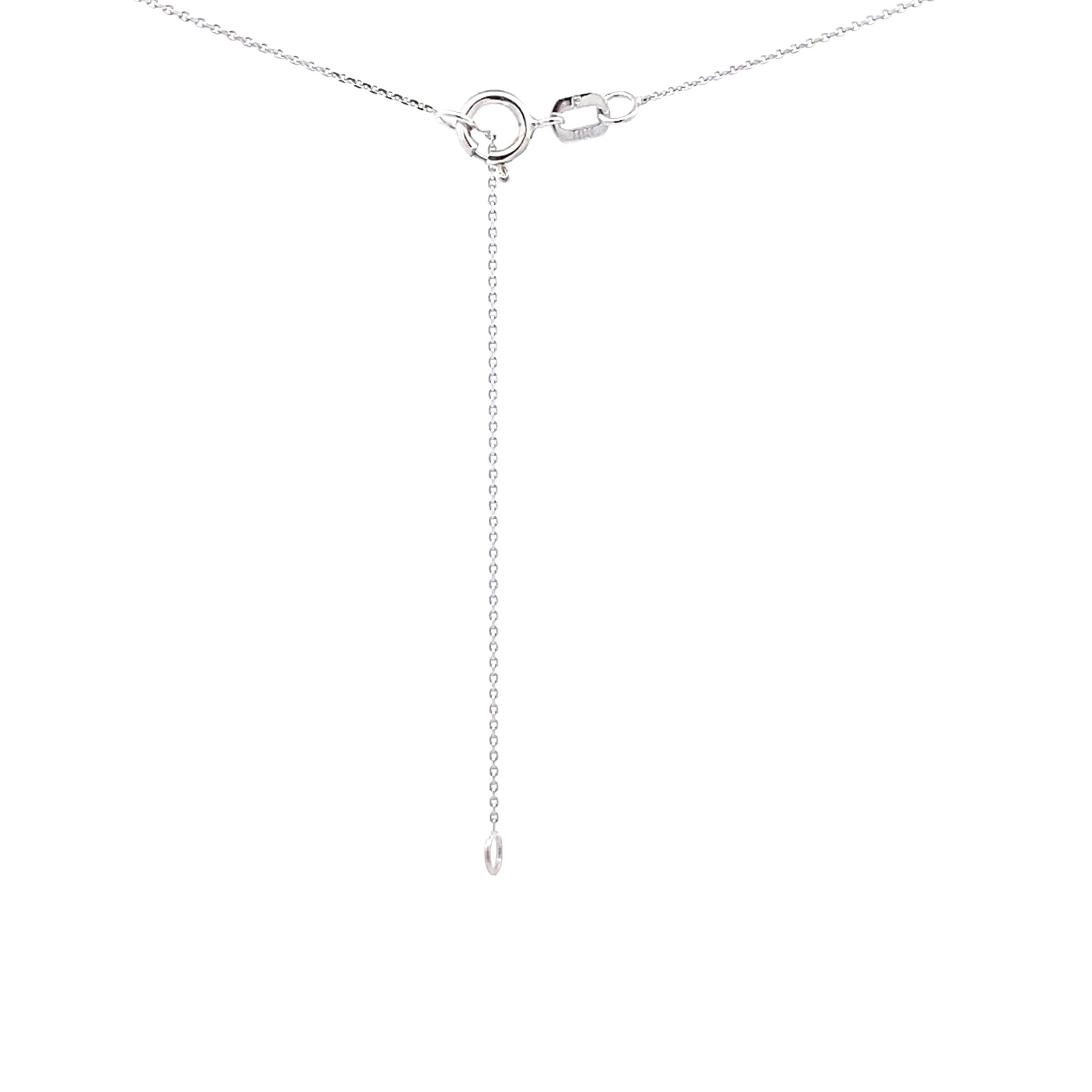 .73ct Ruby Diamond Fashion Pendants 10KT White Gold - Image 3