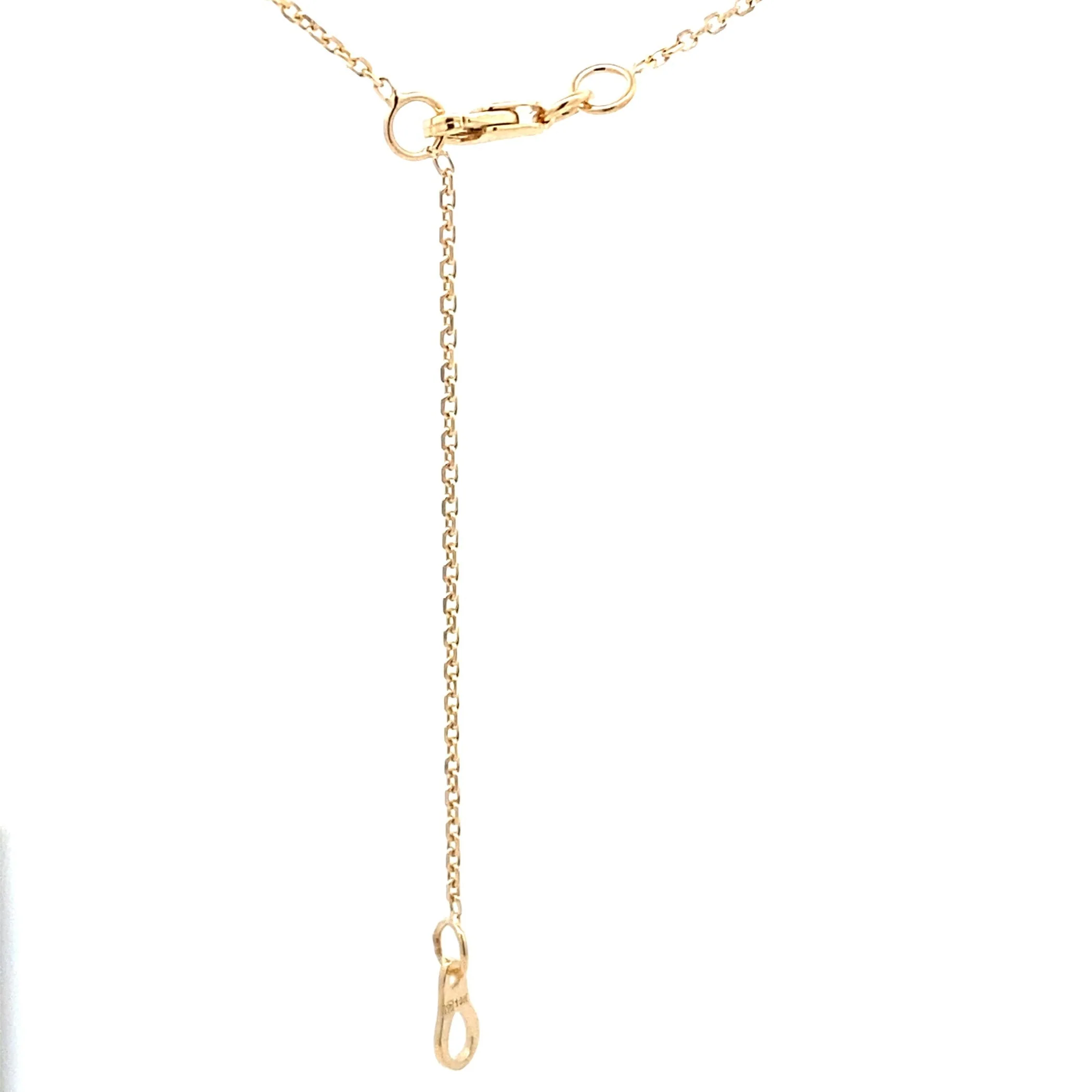.73ct Ruby Diamond Fashion Pendants 10KT Yellow Gold - Image 3