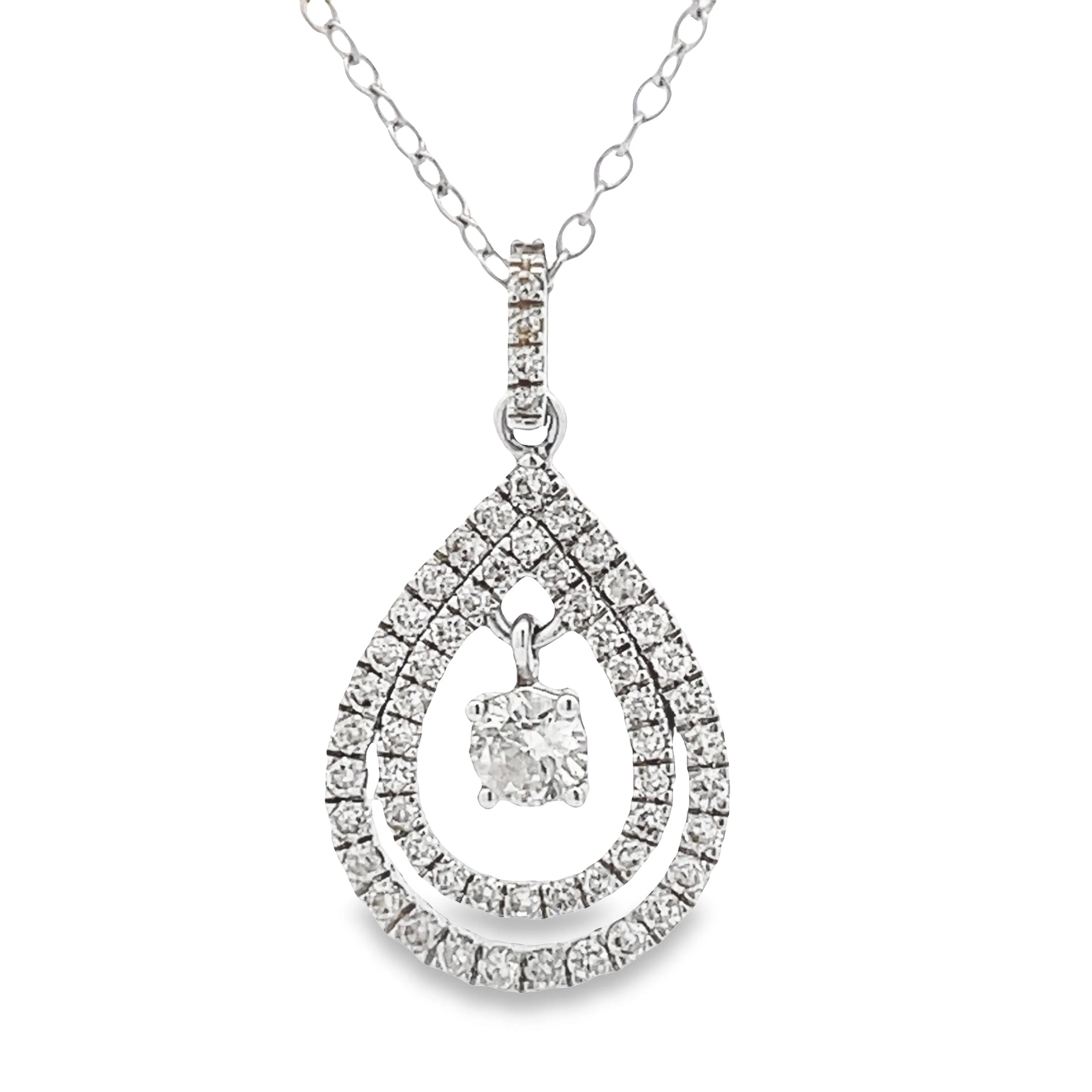 .77ct Diamond Fashion Pendants 10KT White Gold - Image 3