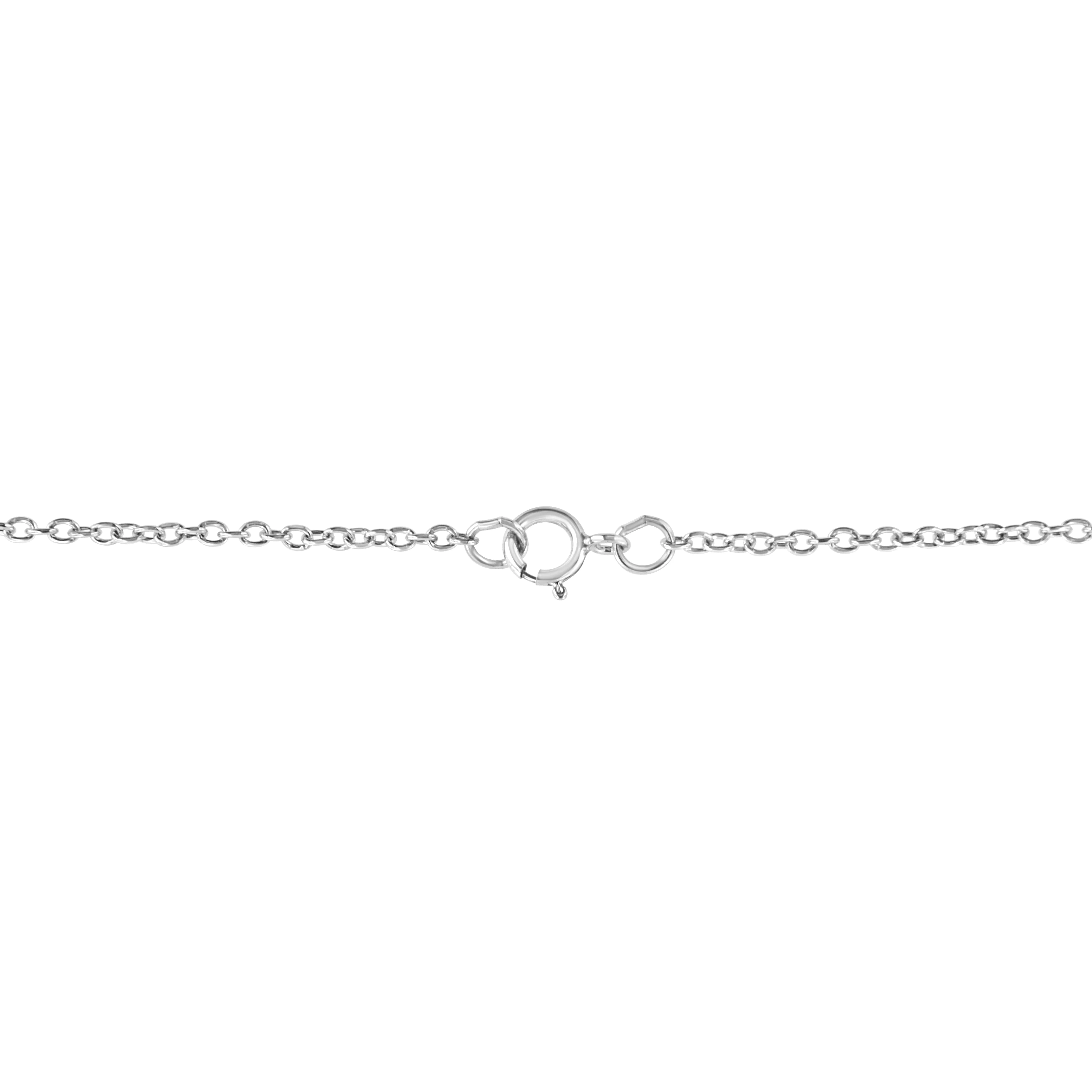 .925 Sterling Silver Diamond Accent Virgo Zodiac Key 18" Pendant Necklace (K-L Color, I1-I2 Clarity) - Image 4