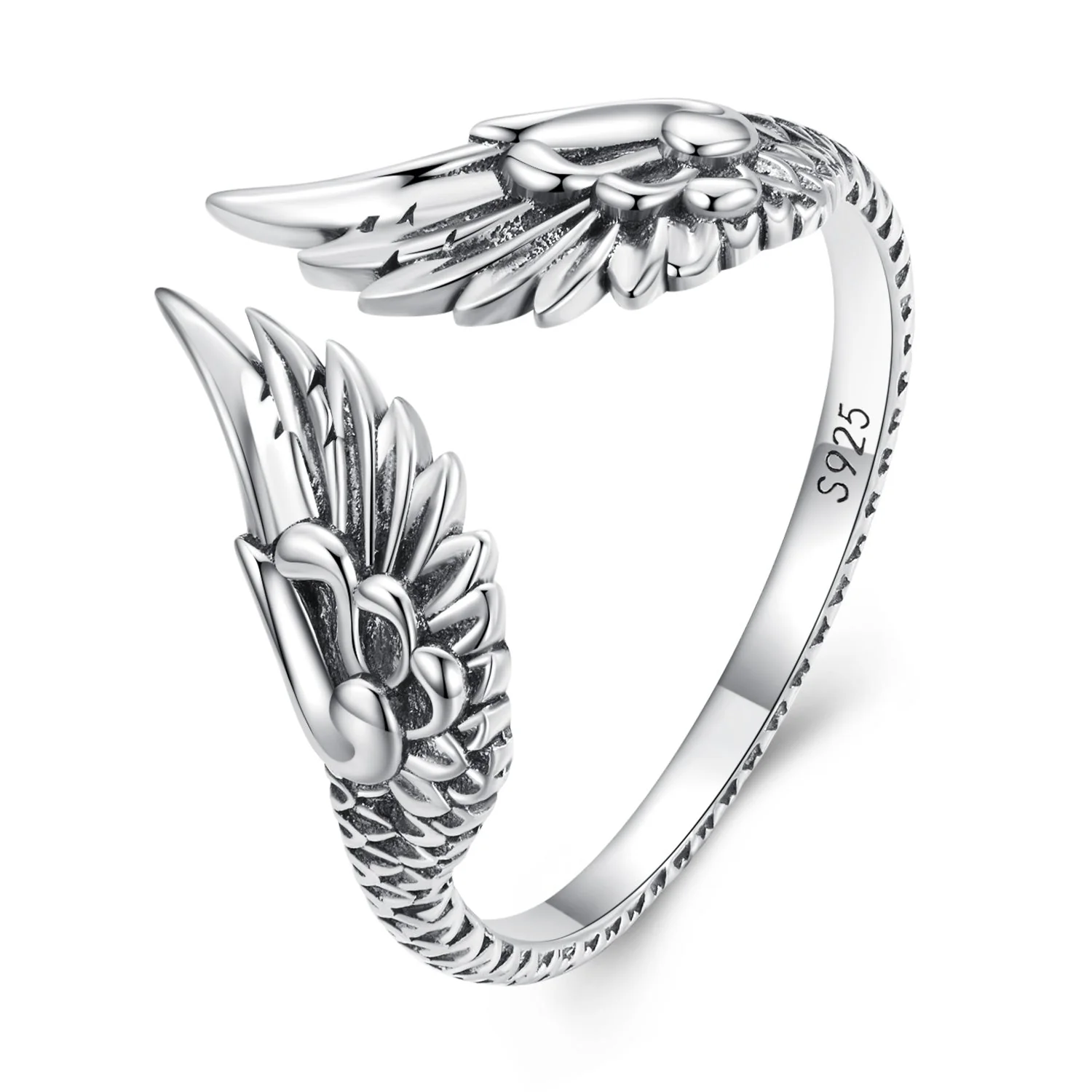 925 Sterling Silver Oxidized Ring for Men - Image 3