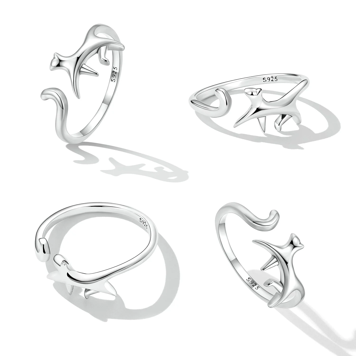925 Sterling Silver Oxidized Ring for Women - Image 3