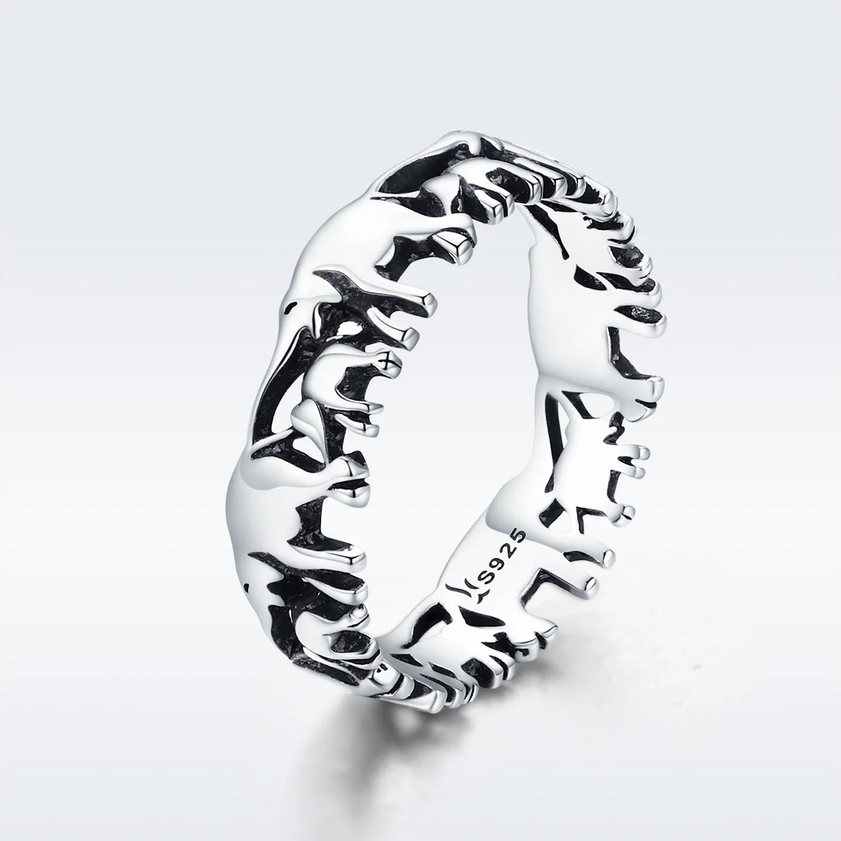 925 Sterling Silver Ring Size 6 for Women - Image 3