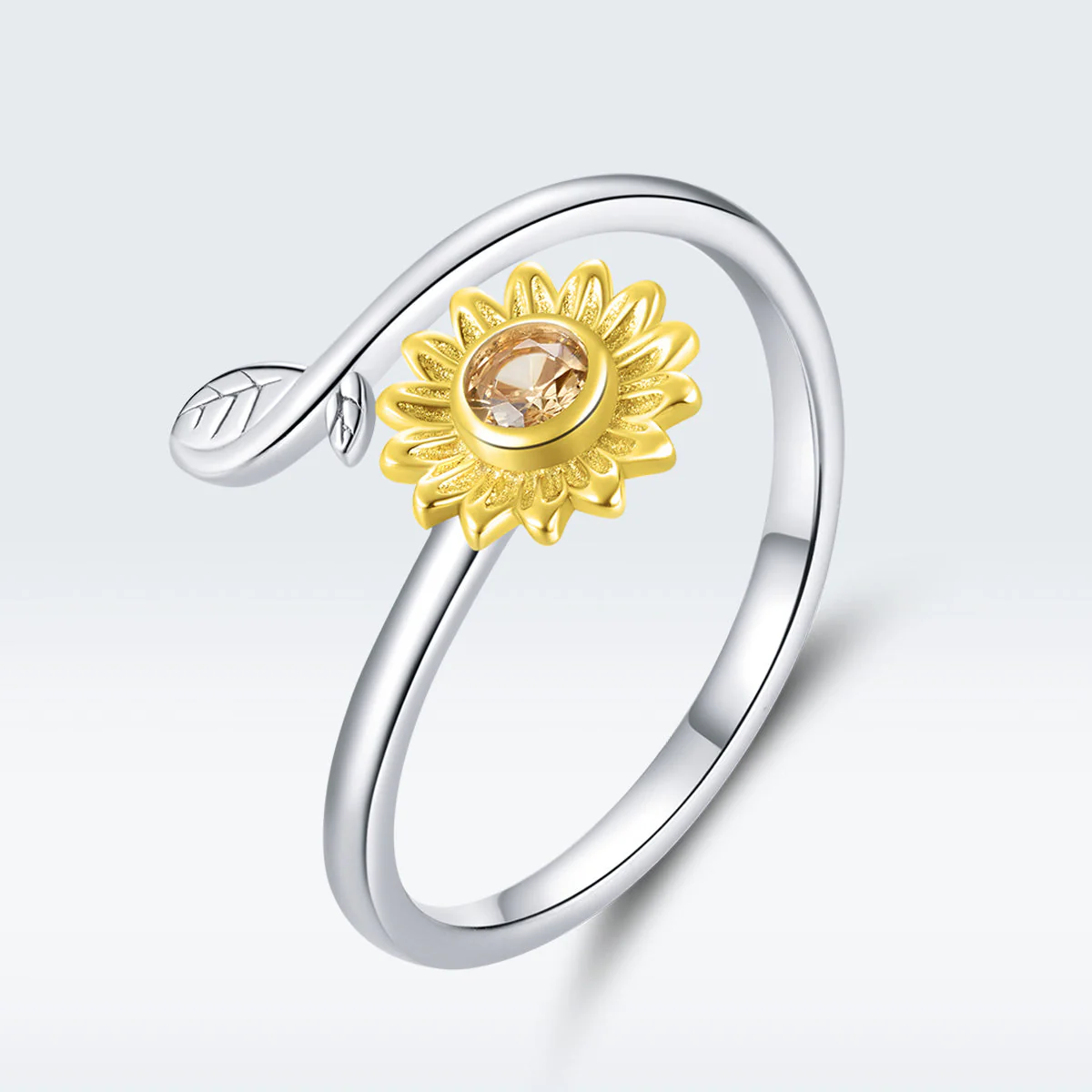 925 Sterling Silver Ring with Pavé Setting CZ for Women - Image 4
