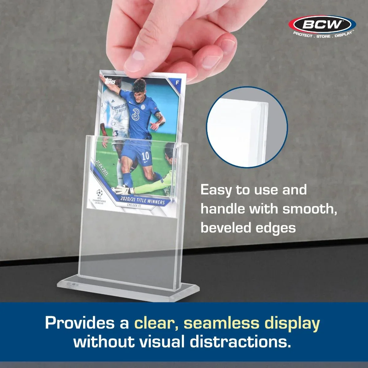 Acrylic Card Stand - Vertical - Image 4