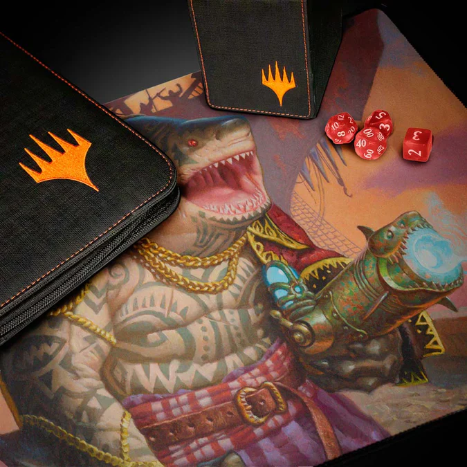 Aetherdrift Captain Howler, Sea Scourge Playmat for Magic: The Gathering - Image 3