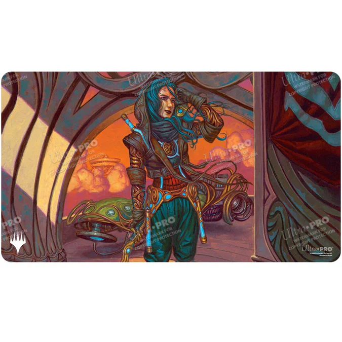 Aetherdrift Sita Varma, Masked Racer Playmat for Magic: The Gathering - Image 2