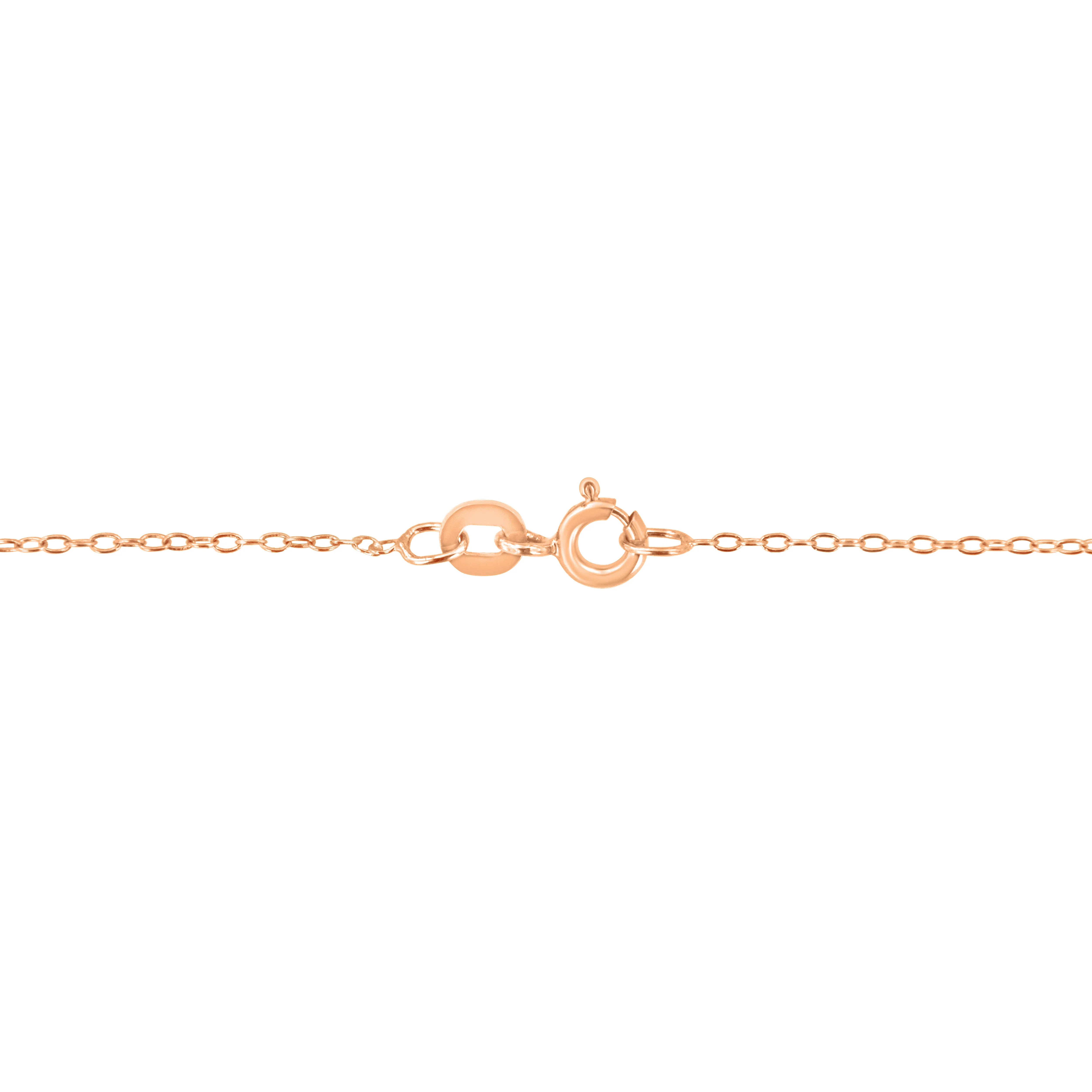 AGS Certified 10K Rose Gold 1/5 Cttw Bezel Set Round Diamond Solitaire 16-18" Adjustable Pendant Necklace (H-I Color, VS1-VS2 Clarity) - Image 8