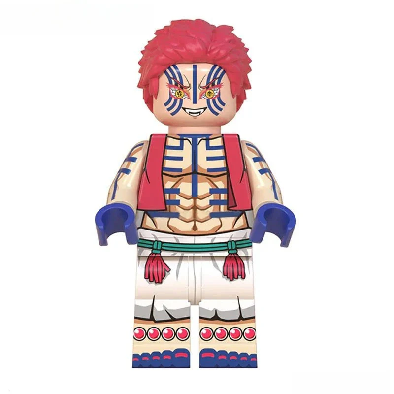 Akaza Demon Anime Slayer Custom Lego Star Wars Minifigures Toys
