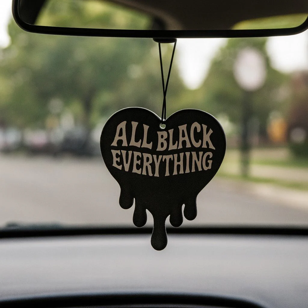All Black Everything Air Freshener - Image 2