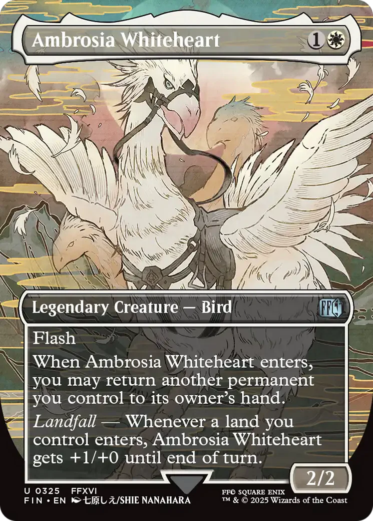 Ambrosia Whiteheart (Borderless) (FIN-325) - FINAL FANTASY (Borderless)